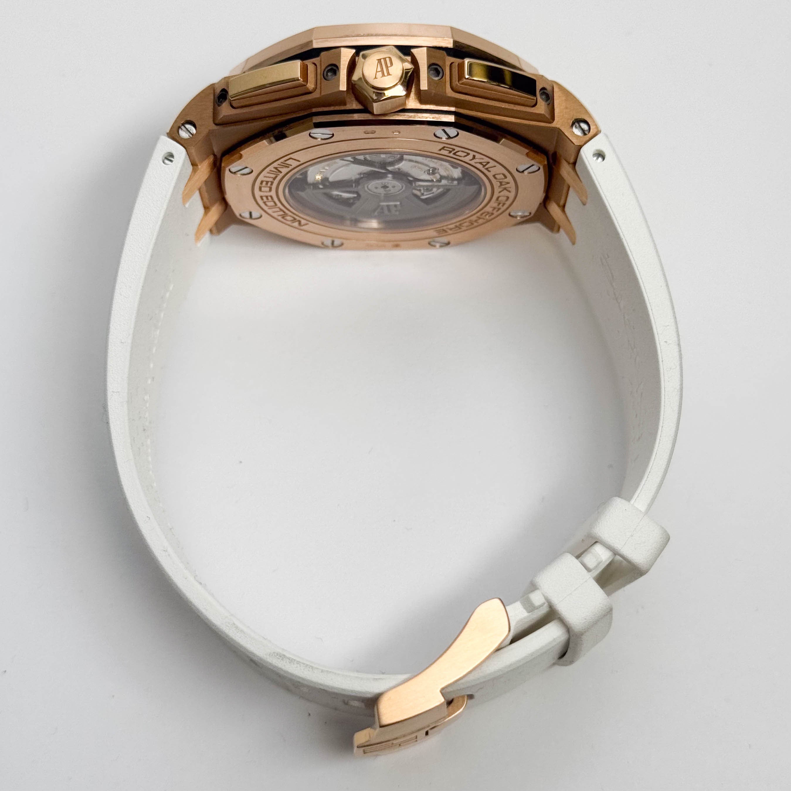 Audemars Piguet Royal Oak Offshore Summer Edition 44mm White Dial Watch Ref: 26408OR.OO.A010CA.01