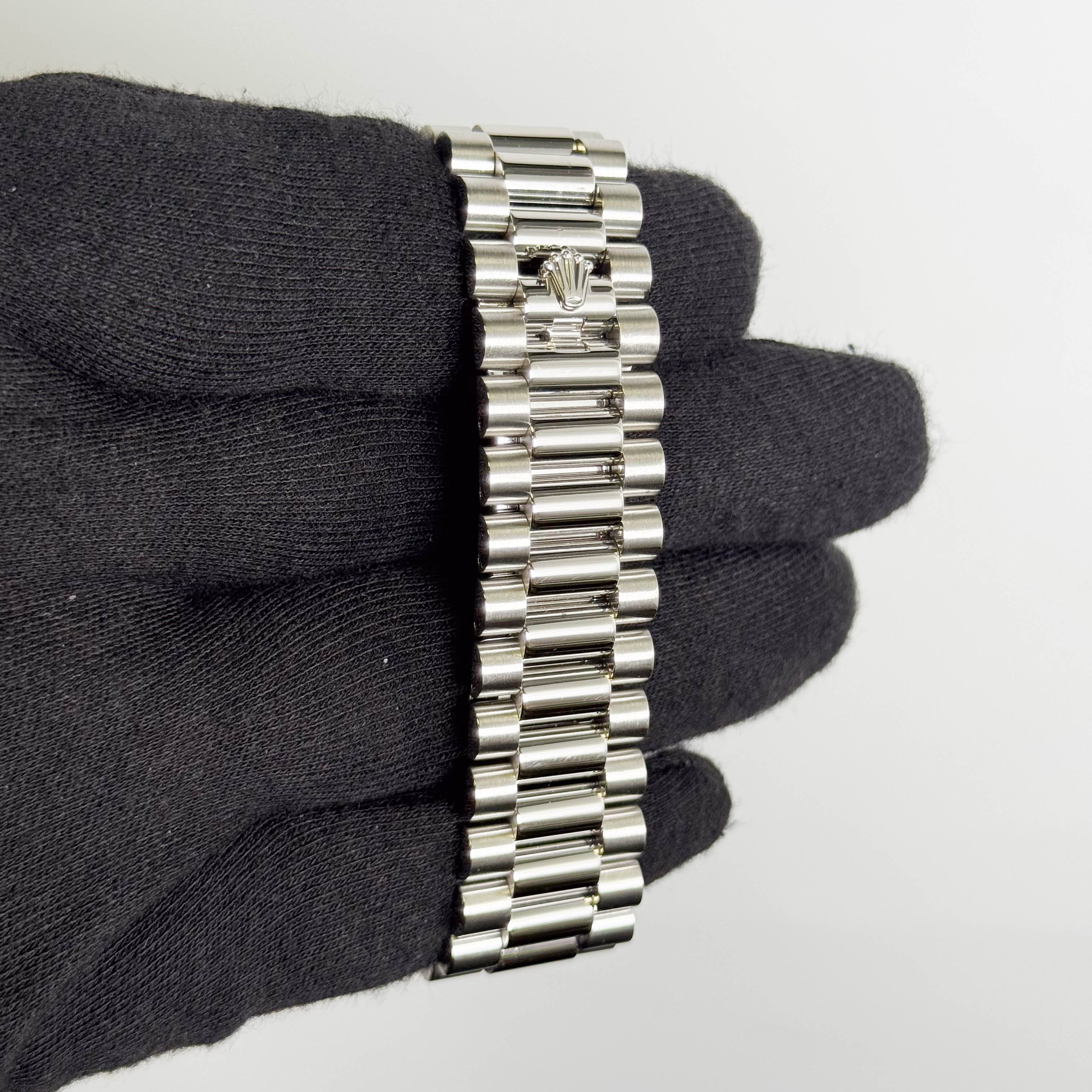 Rolex Day-Date 40mm Blue Dial watch Ref# 228206