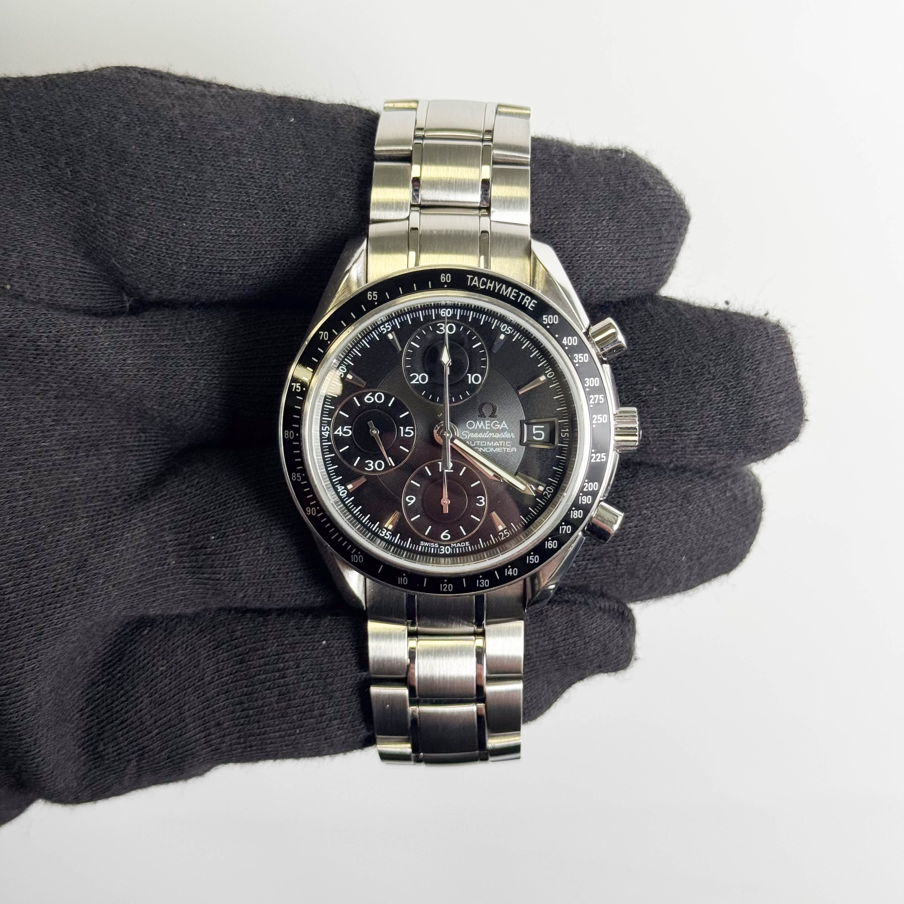 Omega Speedmaster 40mm Black Dial Watch Ref# 3210.50