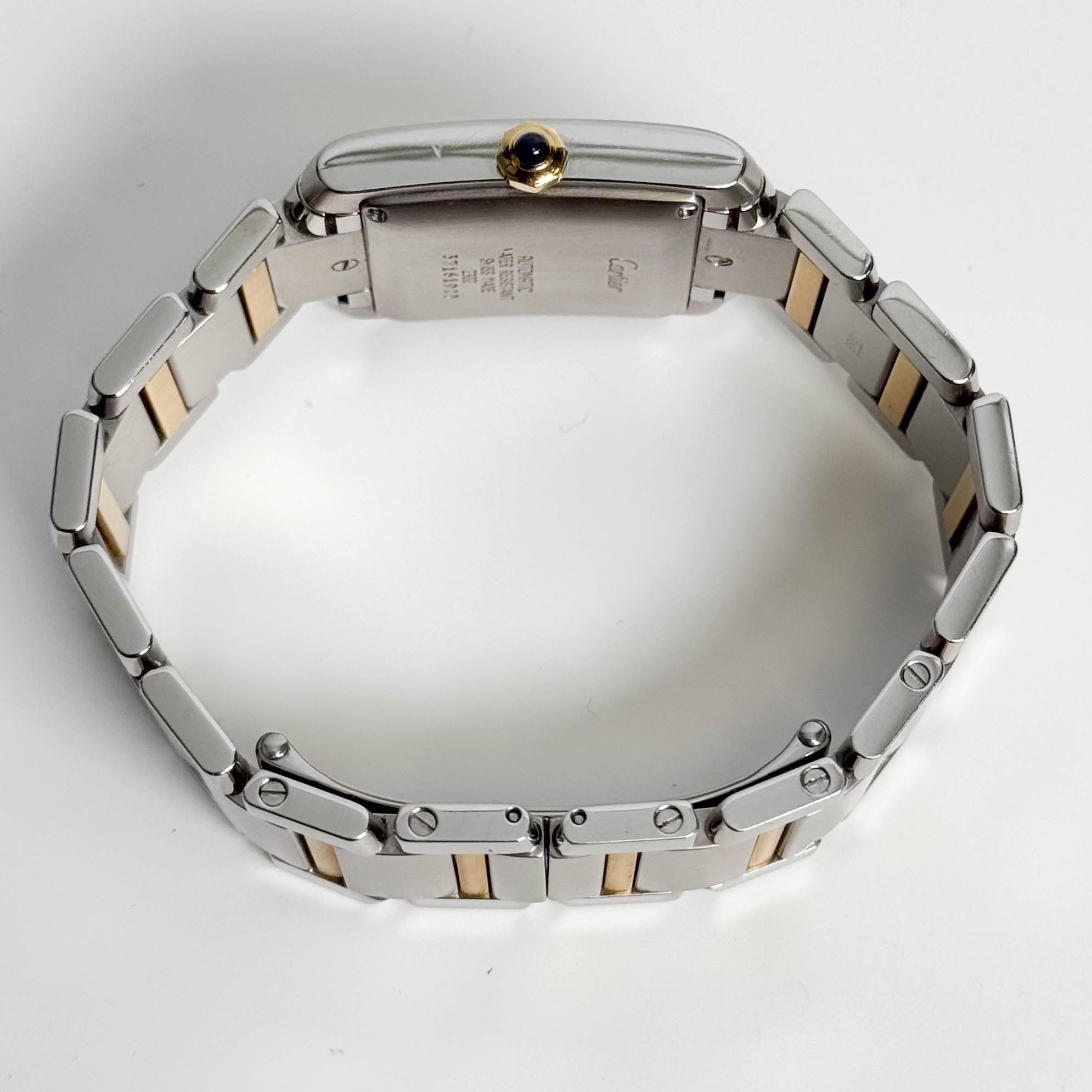 Cartier Tank Francaise 25mm Ivory Dial Ref#W51005Q4 - Happy Jewelers Fine Jewelry Lifetime Warranty