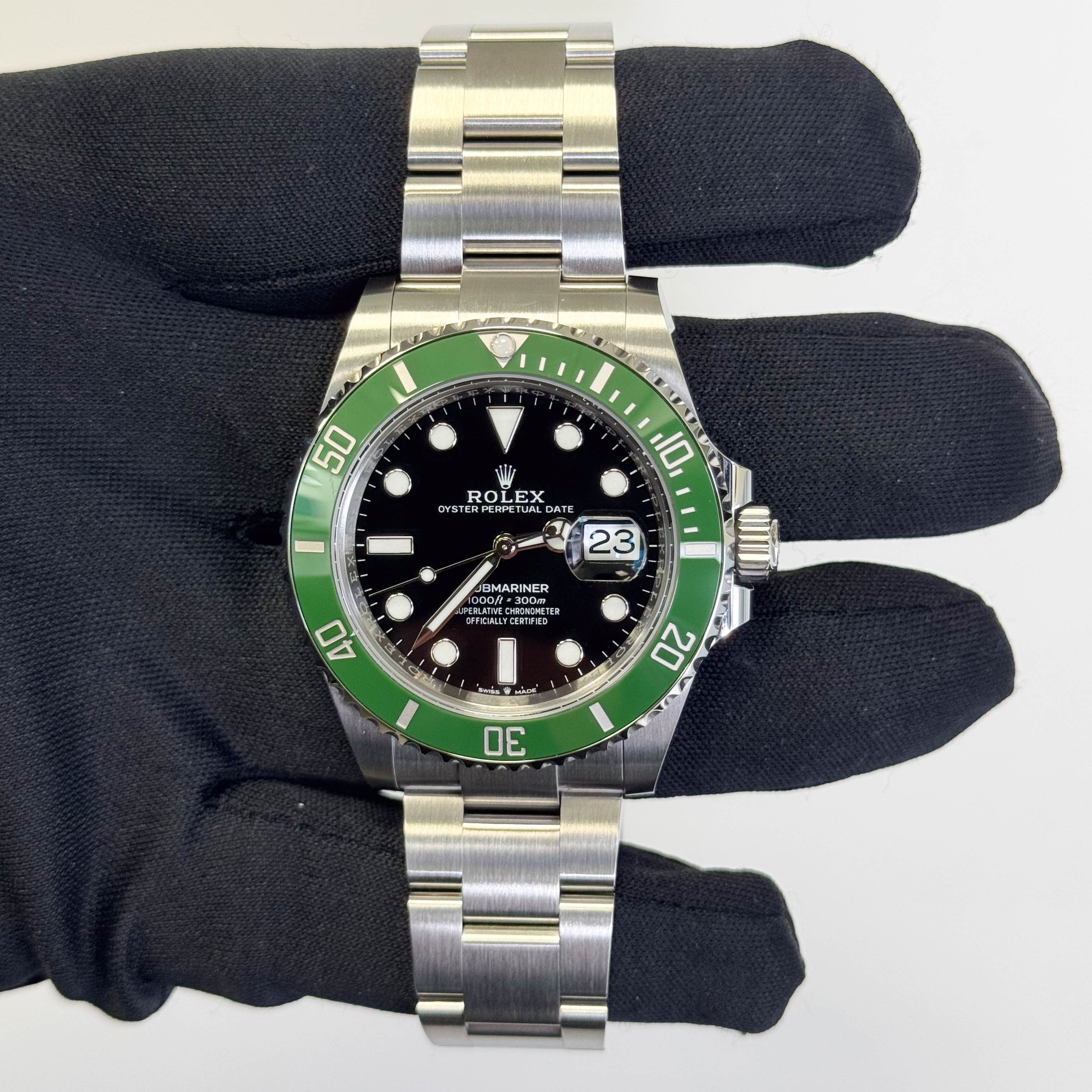 Rolex Submariner 41mm Black Dial Watch Ref# 126610LV - Happy Jewelers Fine Jewelry Lifetime Warranty
