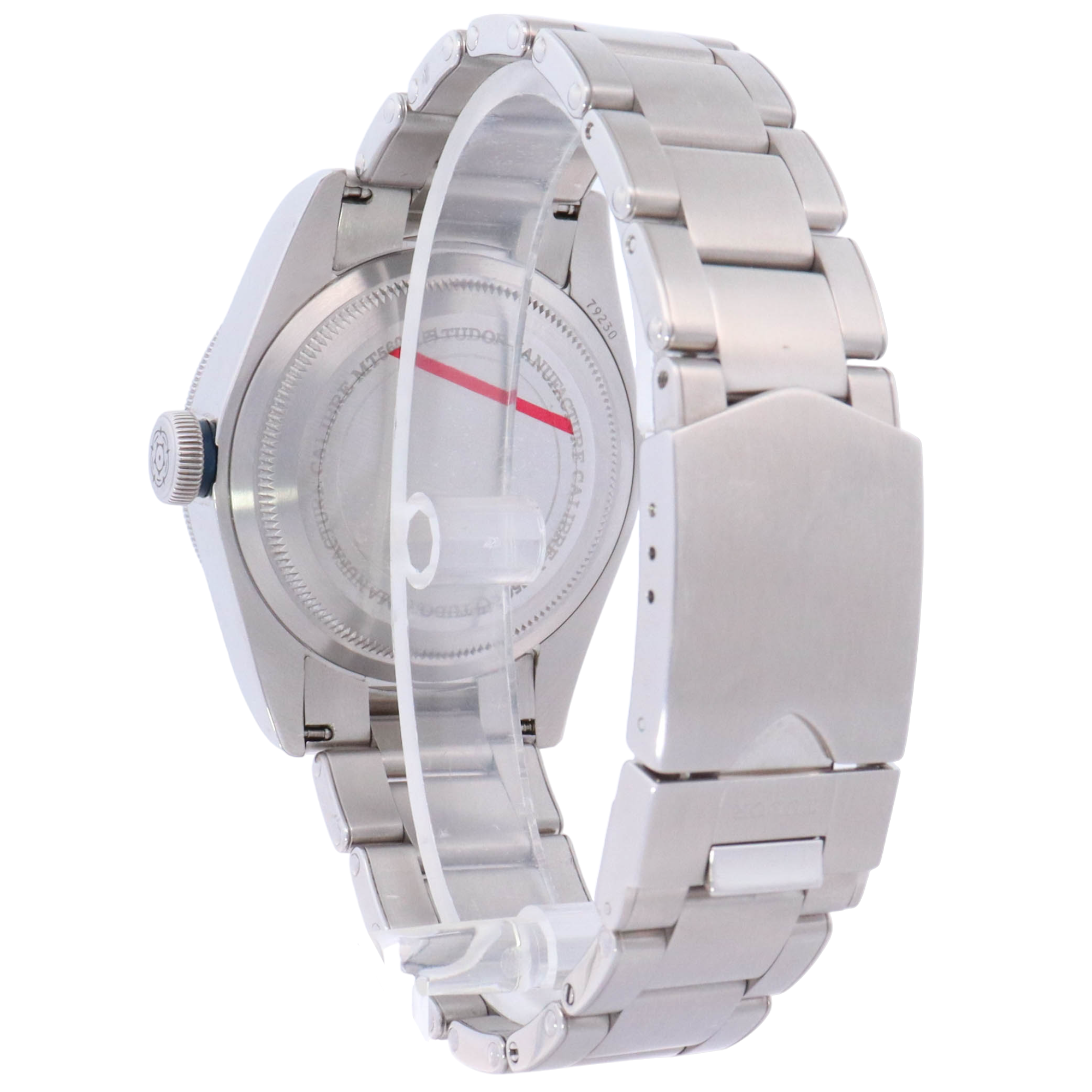 Tudor Black Bay 41mm Stainless Steel Blue Dot Dial Watch Reference# 79230B - Happy Jewelers Fine Jewelry Lifetime Warranty