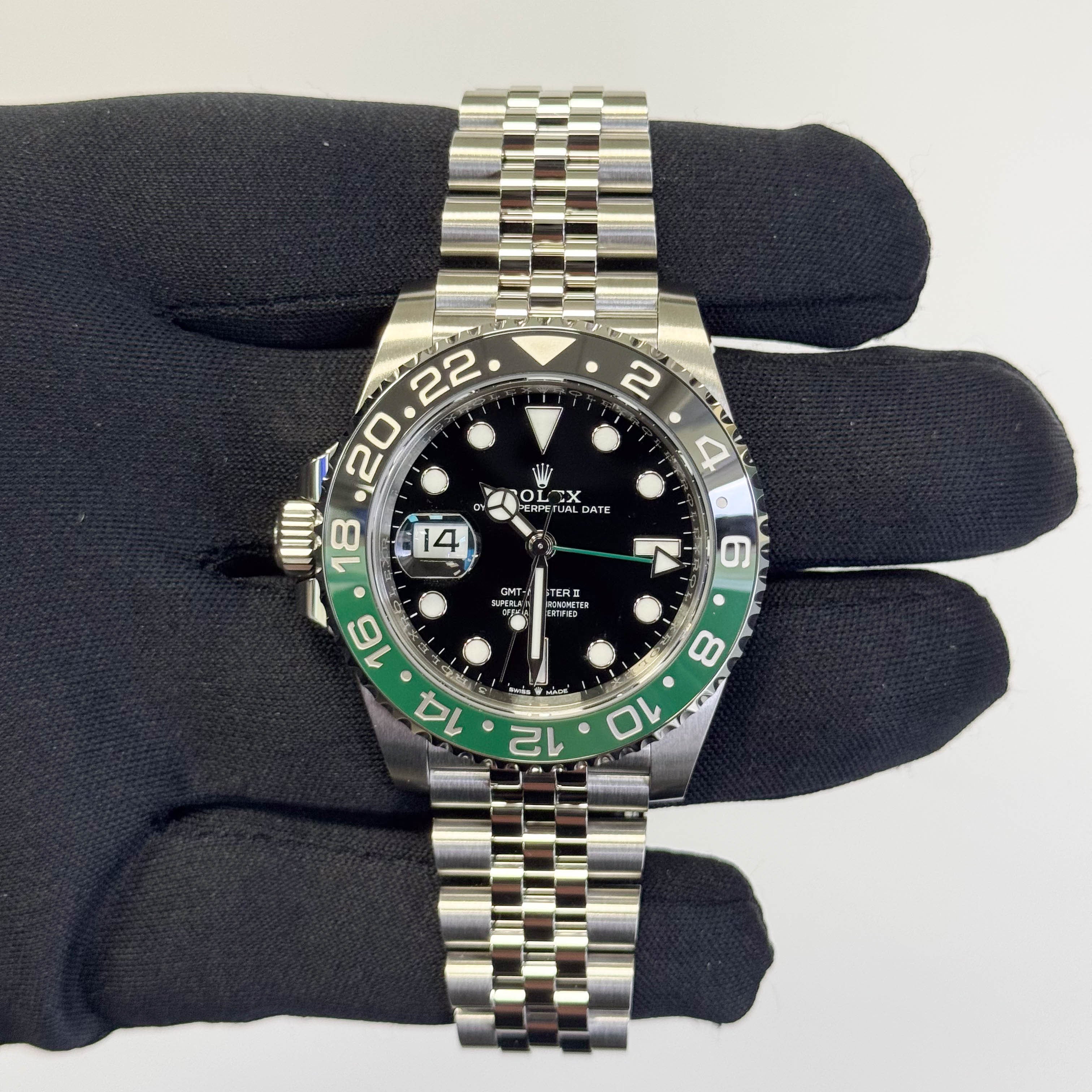 Rolex GMT-Master II 40mm Black Dial Watch Ref# 126720VTNR - Happy Jewelers Fine Jewelry Lifetime Warranty