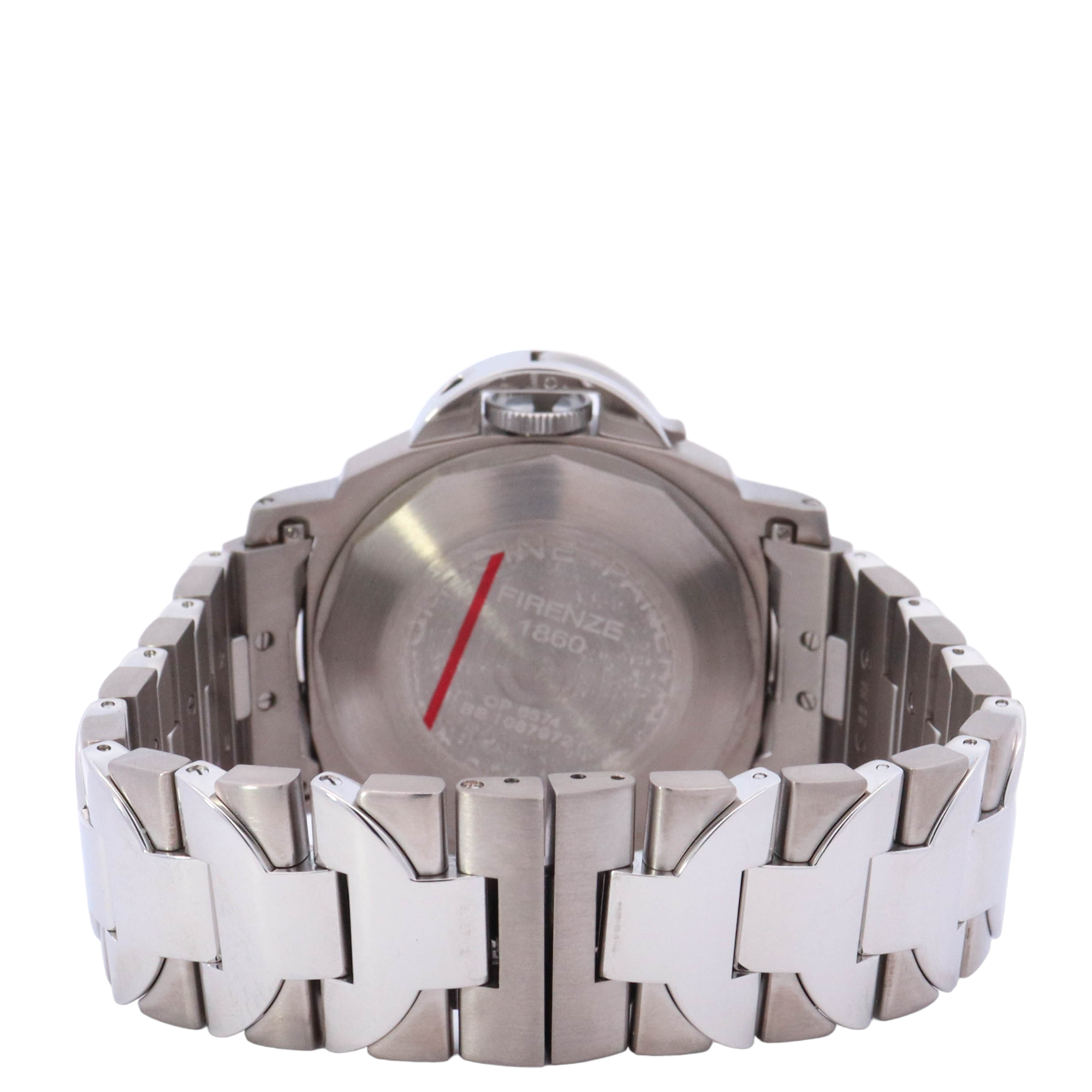 Panerai Luminor 44mm Stainless Steel Black Stick & Arabic Dial Watch Reference# PAM00171 - Happy Jewelers Fine Jewelry Lifetime Warranty