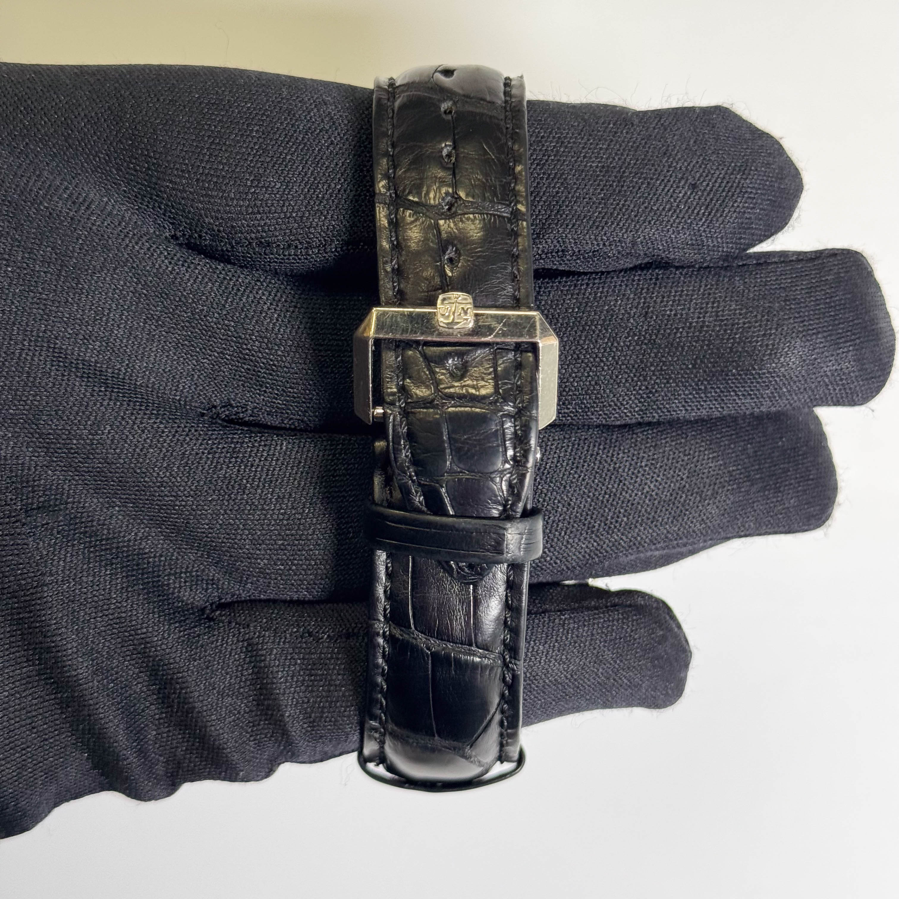 Ulysse Nardin GMT 40mm White Dial Watch Ref# 329-60