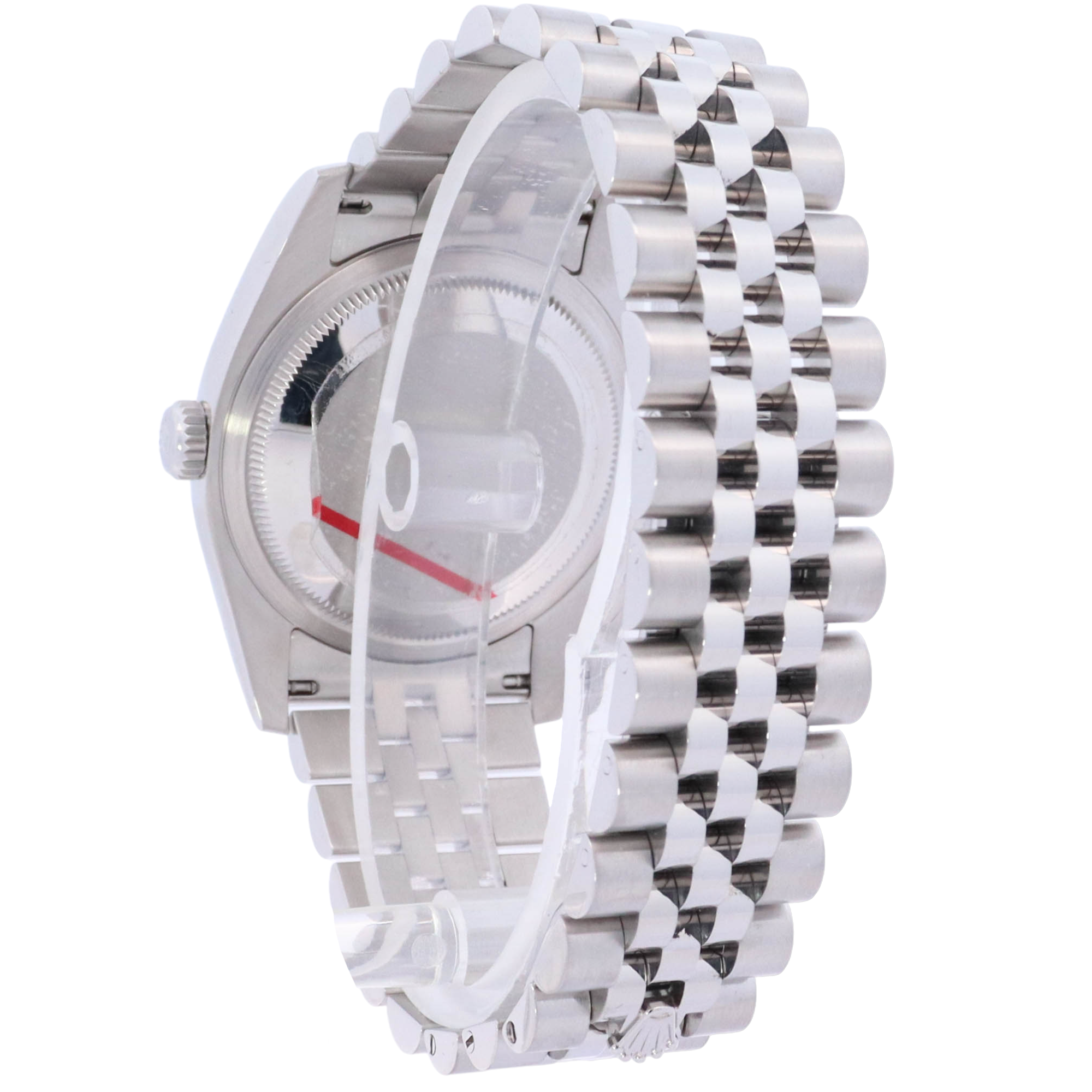 Rolex Datejust 36mm Stainless Steel Factory Black Diamond Dial Watch Reference# 116234 - Happy Jewelers Fine Jewelry Lifetime Warranty