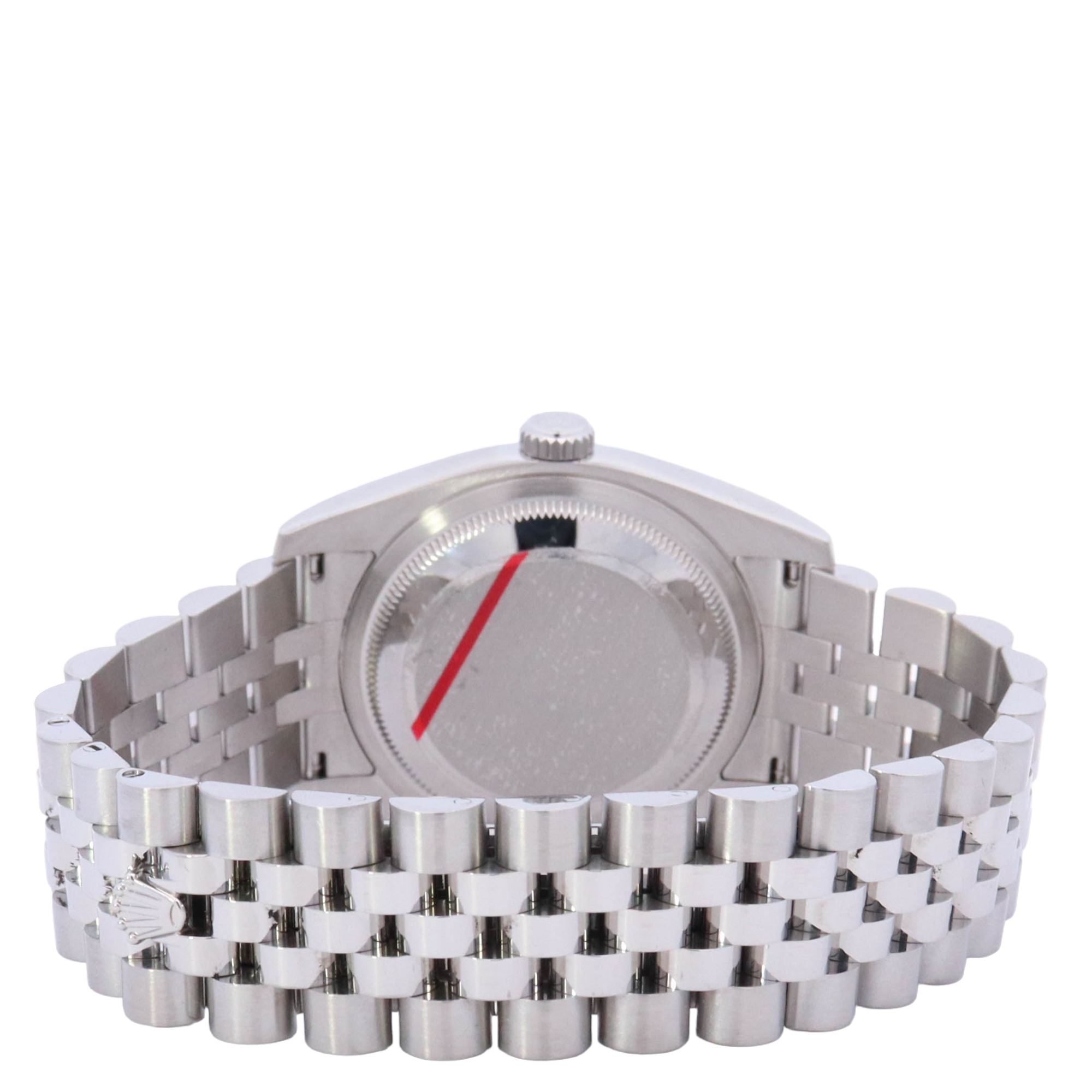 Rolex Datejust 36mm Stainless Steel Factory Black Diamond Dial Watch Reference# 116234 - Happy Jewelers Fine Jewelry Lifetime Warranty