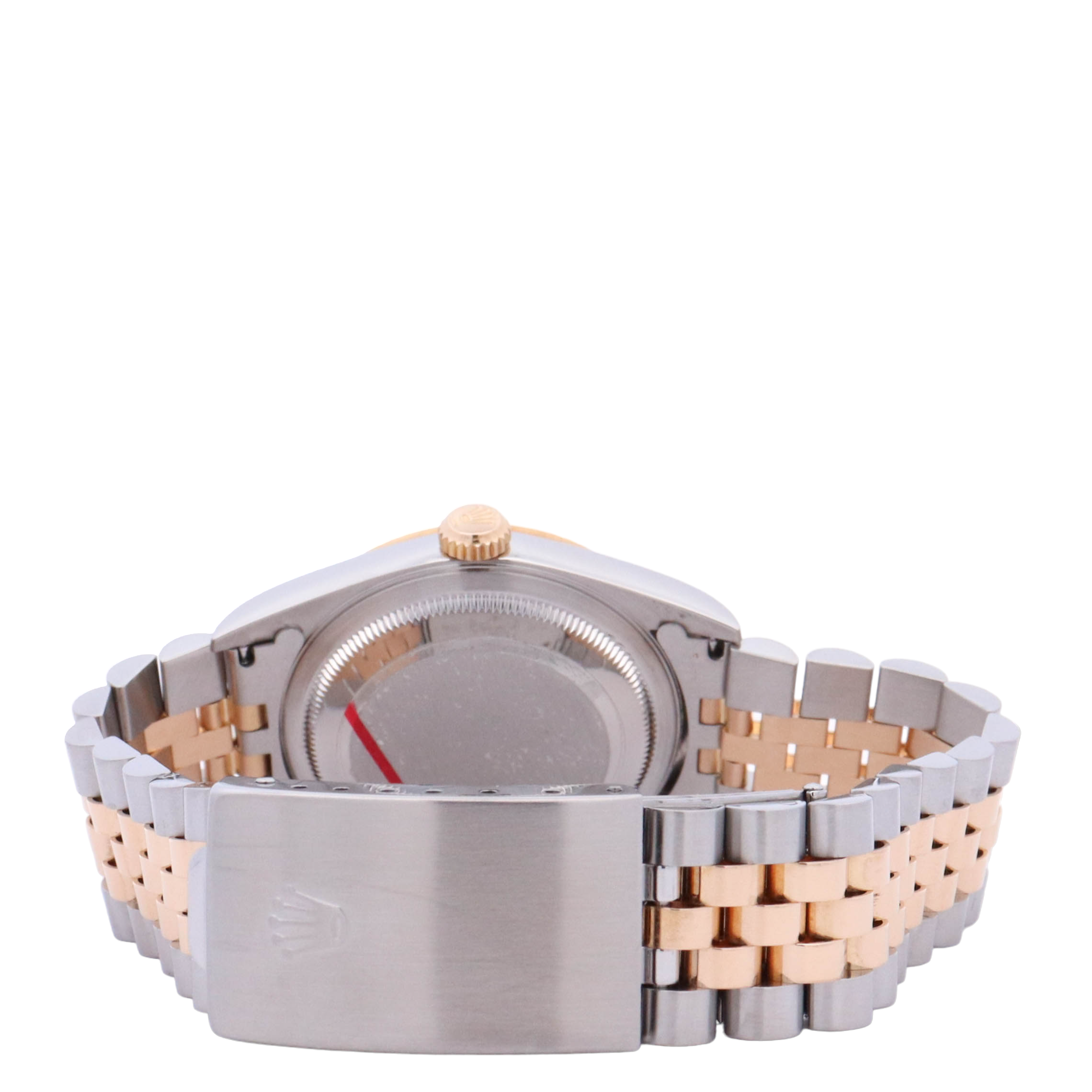 Rolex Datejust 36mm Yellow Gold & Stainless Steel Slate Gray Roman Dial Watch Reference# 16233 - Happy Jewelers Fine Jewelry Lifetime Warranty