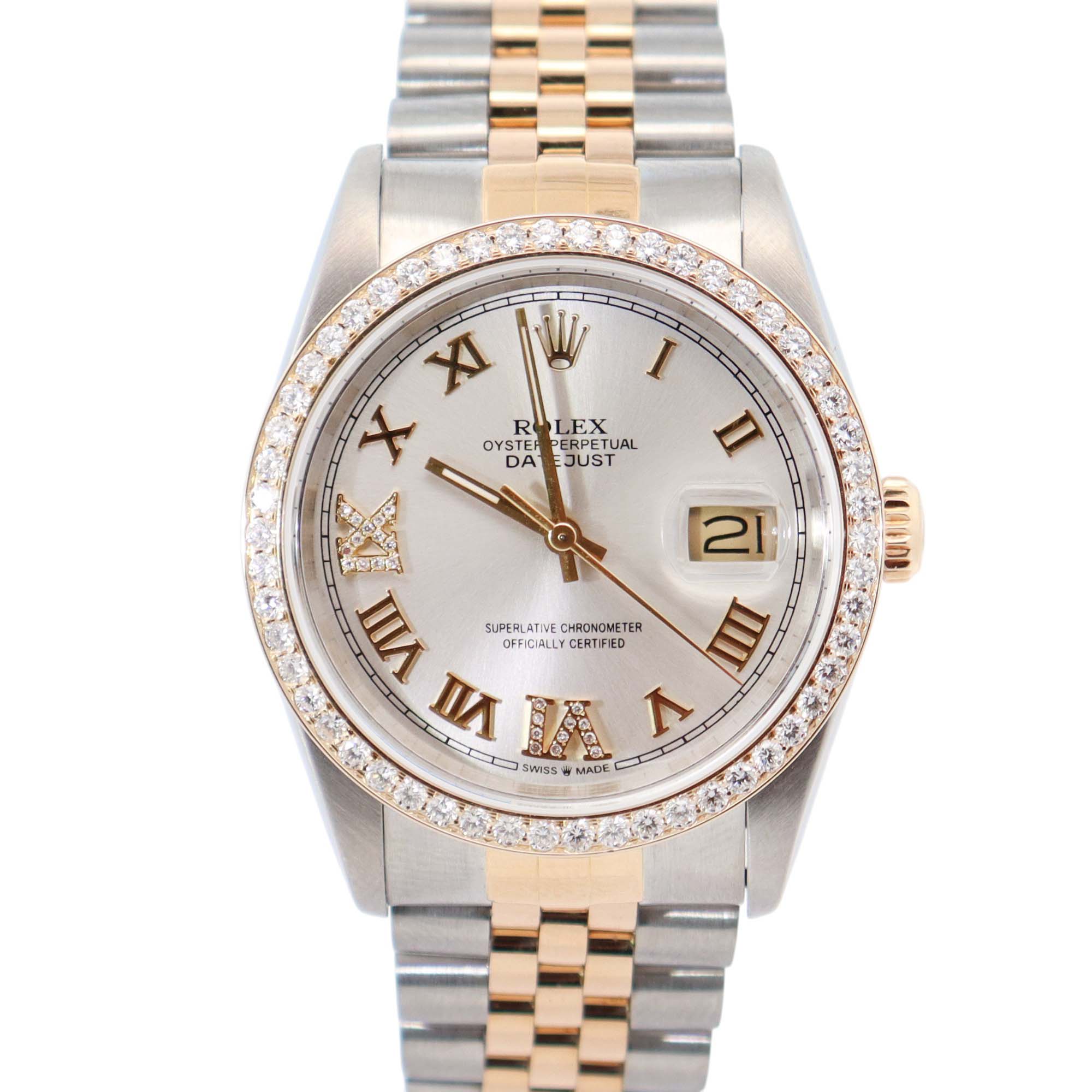 Rolex Datejust 36mm Silver Dial Watch Ref# 16233 - Happy Jewelers Fine Jewelry Lifetime Warranty