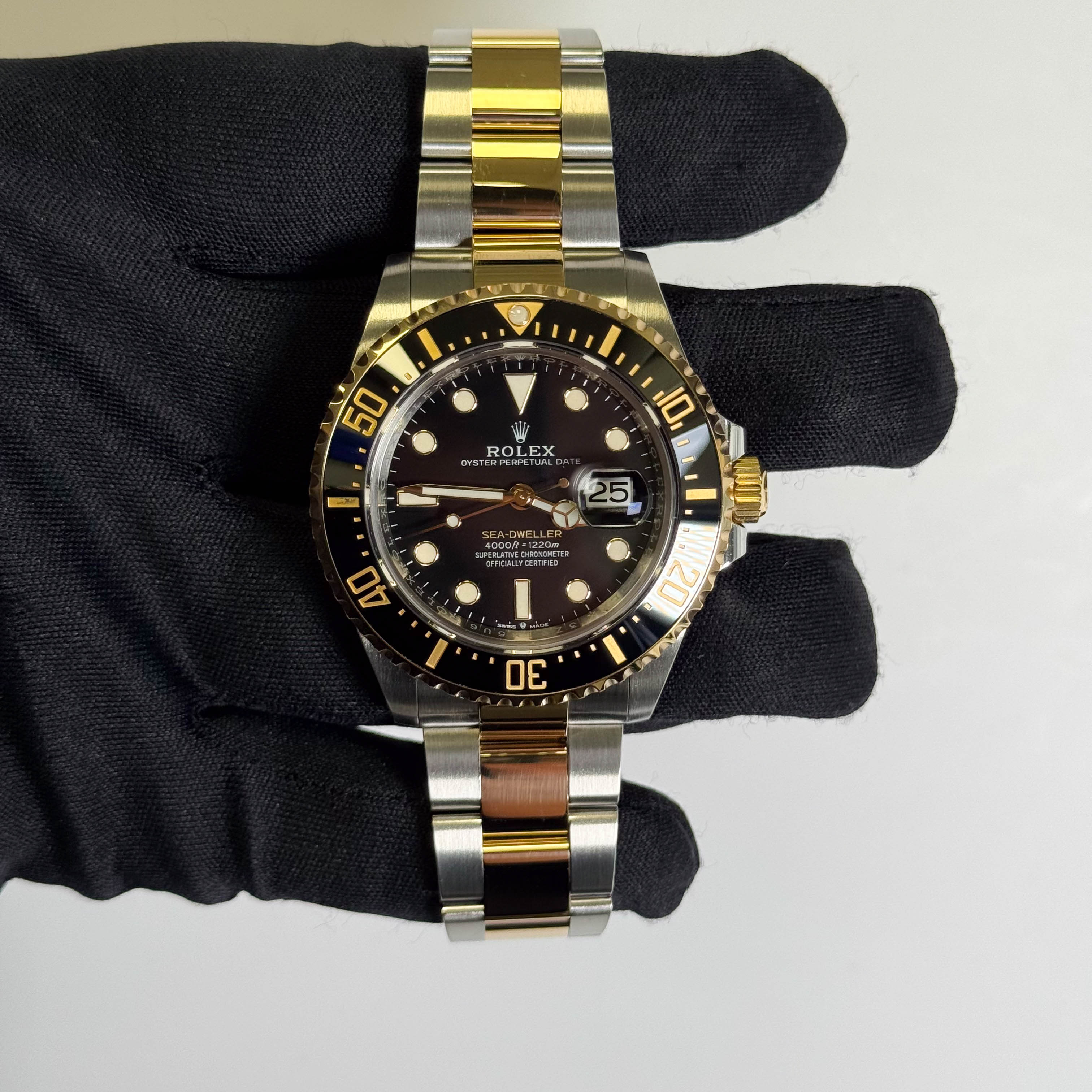 Rolex Sea-Dweller 43mm Black Dial Watch Ref# 126603 - Happy Jewelers Fine Jewelry Lifetime Warranty