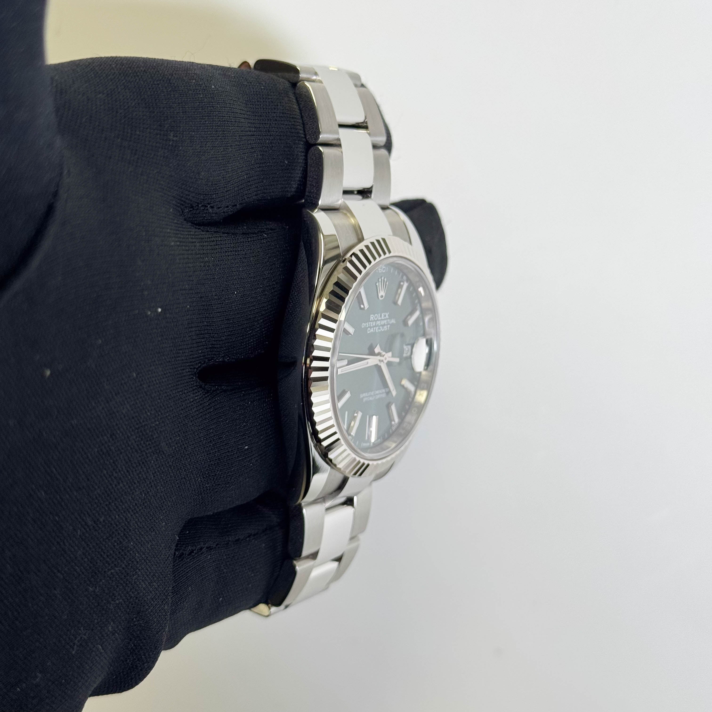 Rolex Datejust 41mm Green Dial Watch Ref# 126334