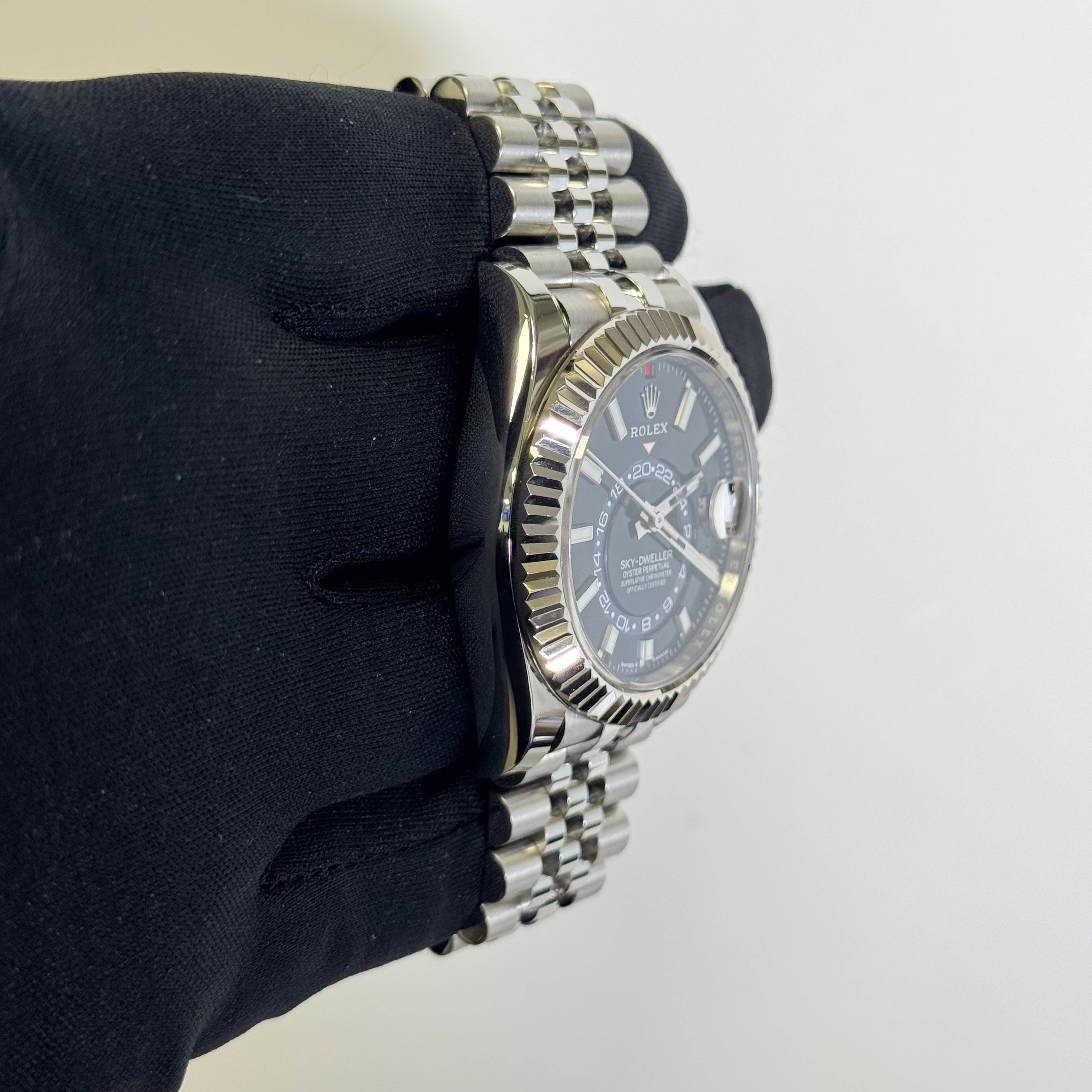Rolex Sky-Dweller 42mm Blue Dial Watch Ref# 336934 - Happy Jewelers Fine Jewelry Lifetime Warranty