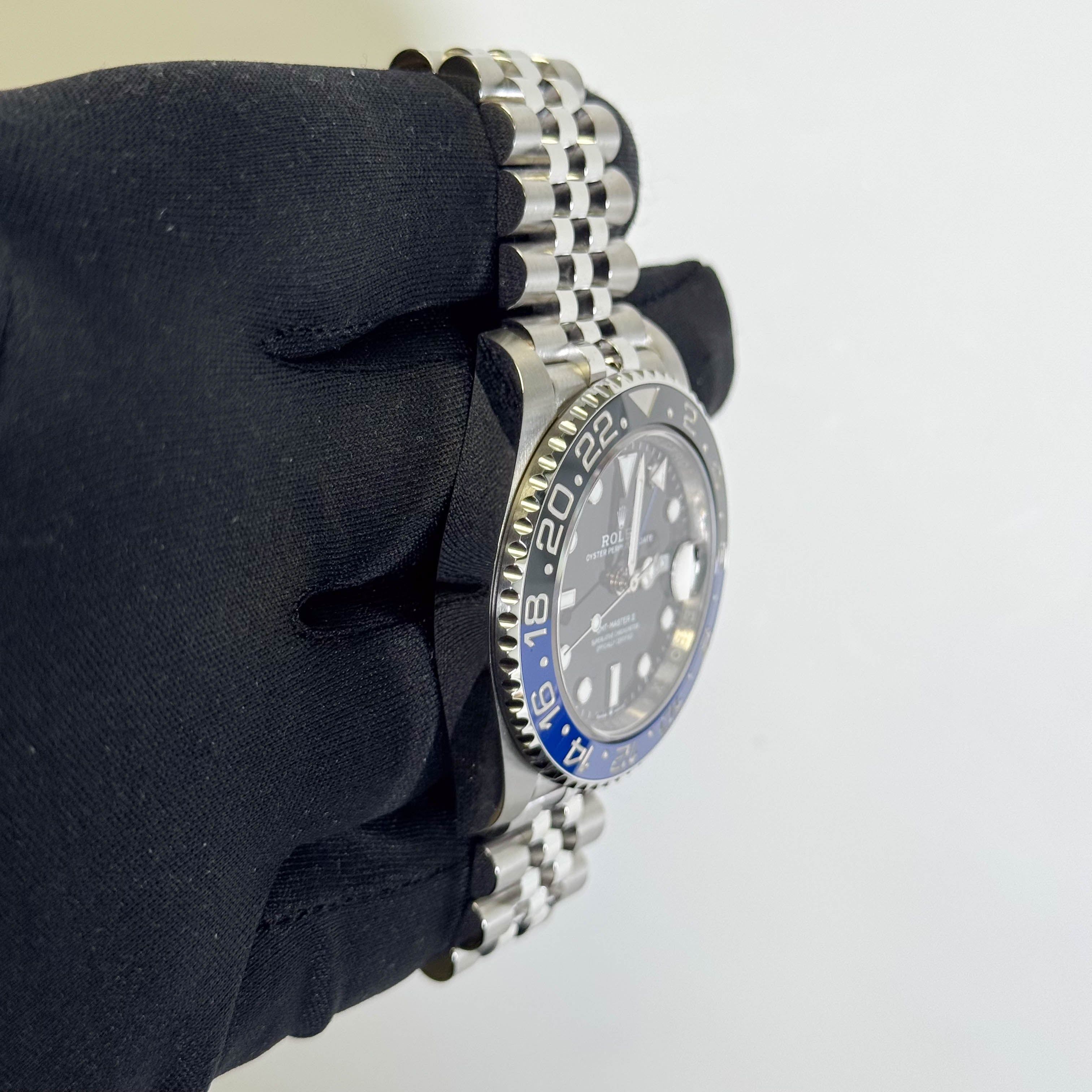 Rolex GMT-Master II 40mm Black Dial Watch Ref# 126710BLNR - Happy Jewelers Fine Jewelry Lifetime Warranty