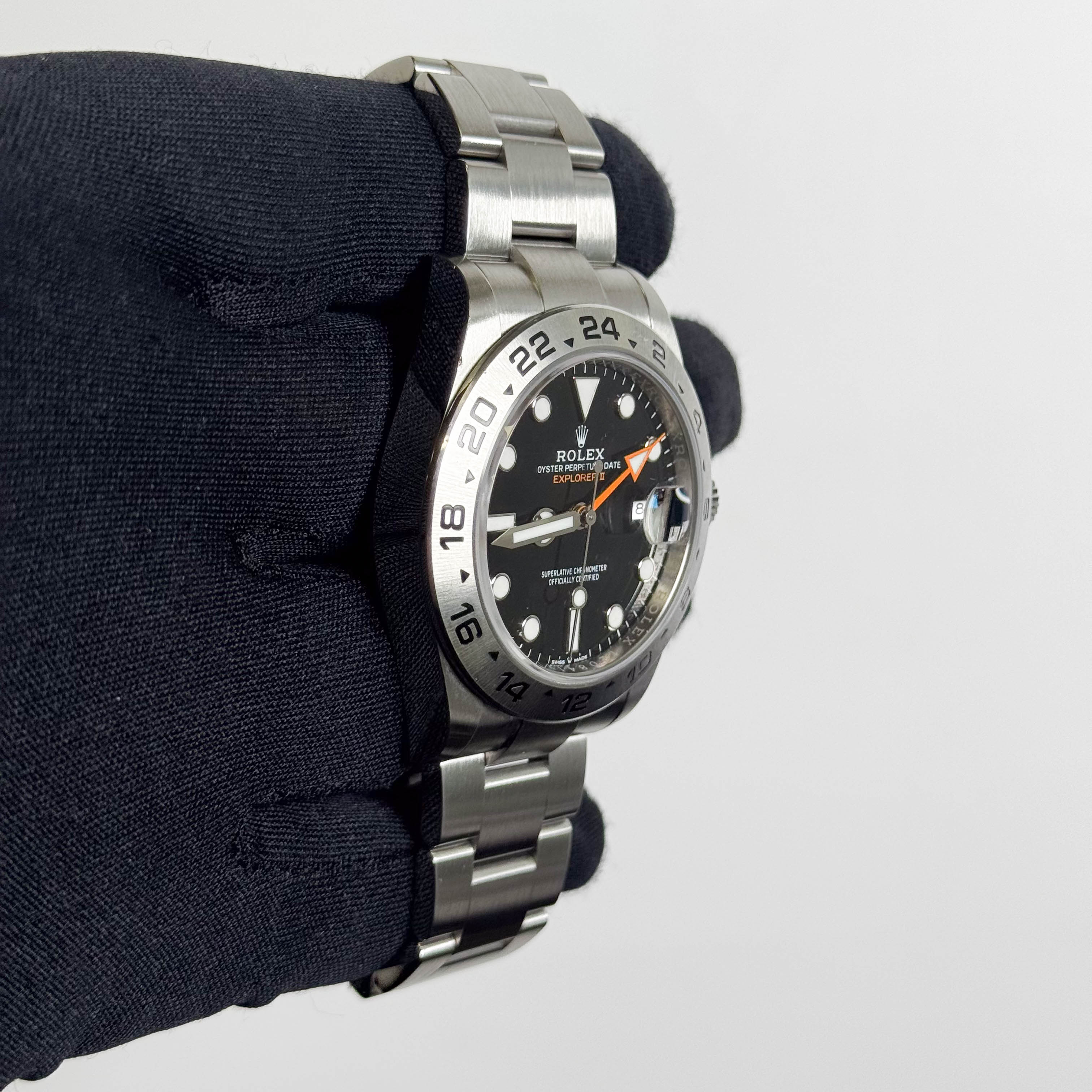 Rolex Explorer II 42mm Black Dial Watch Ref# 226570 - Happy Jewelers Fine Jewelry Lifetime Warranty