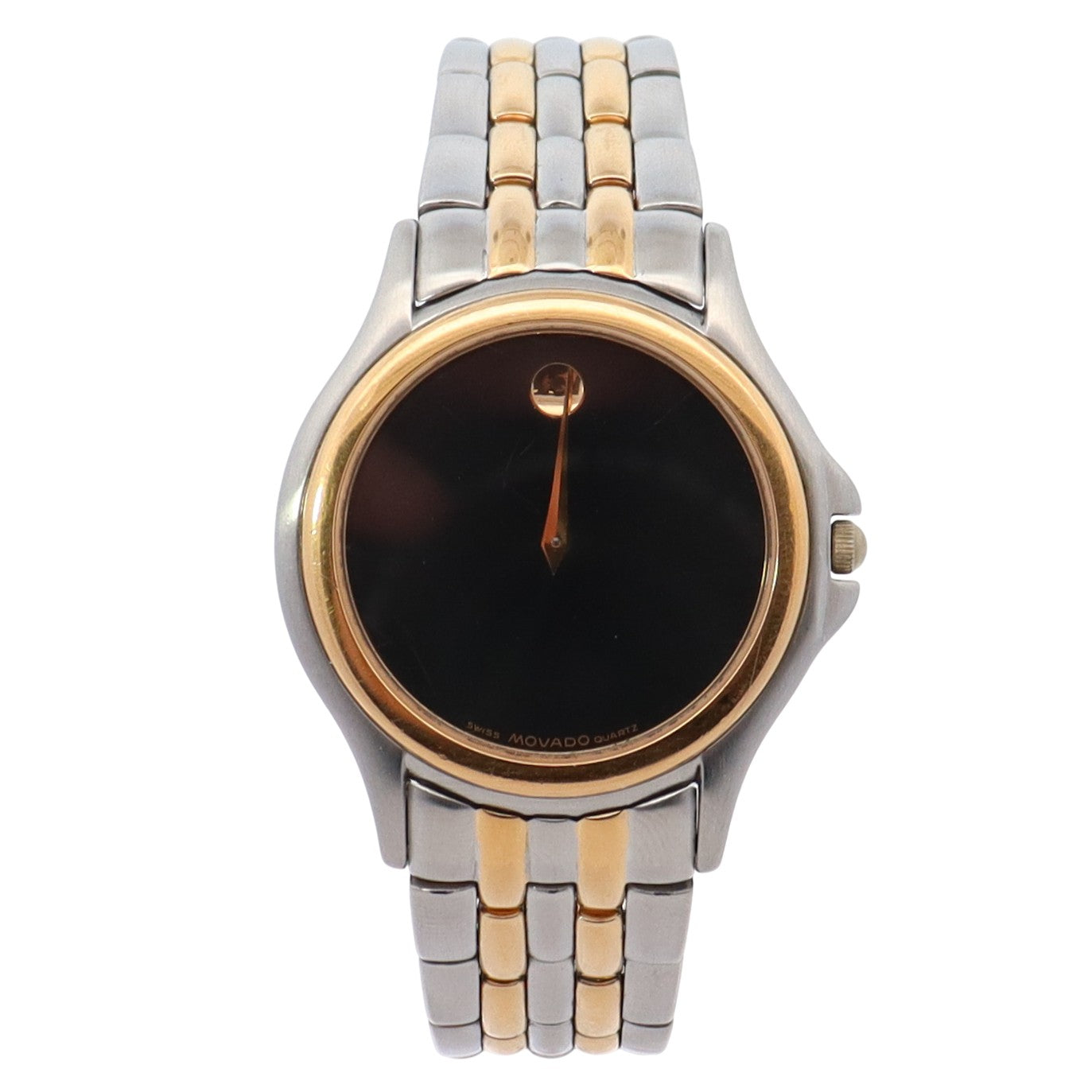 Movado Museum 35mm Black Dial Watch Ref# 81 DI 863 - Happy Jewelers Fine Jewelry Lifetime Warranty