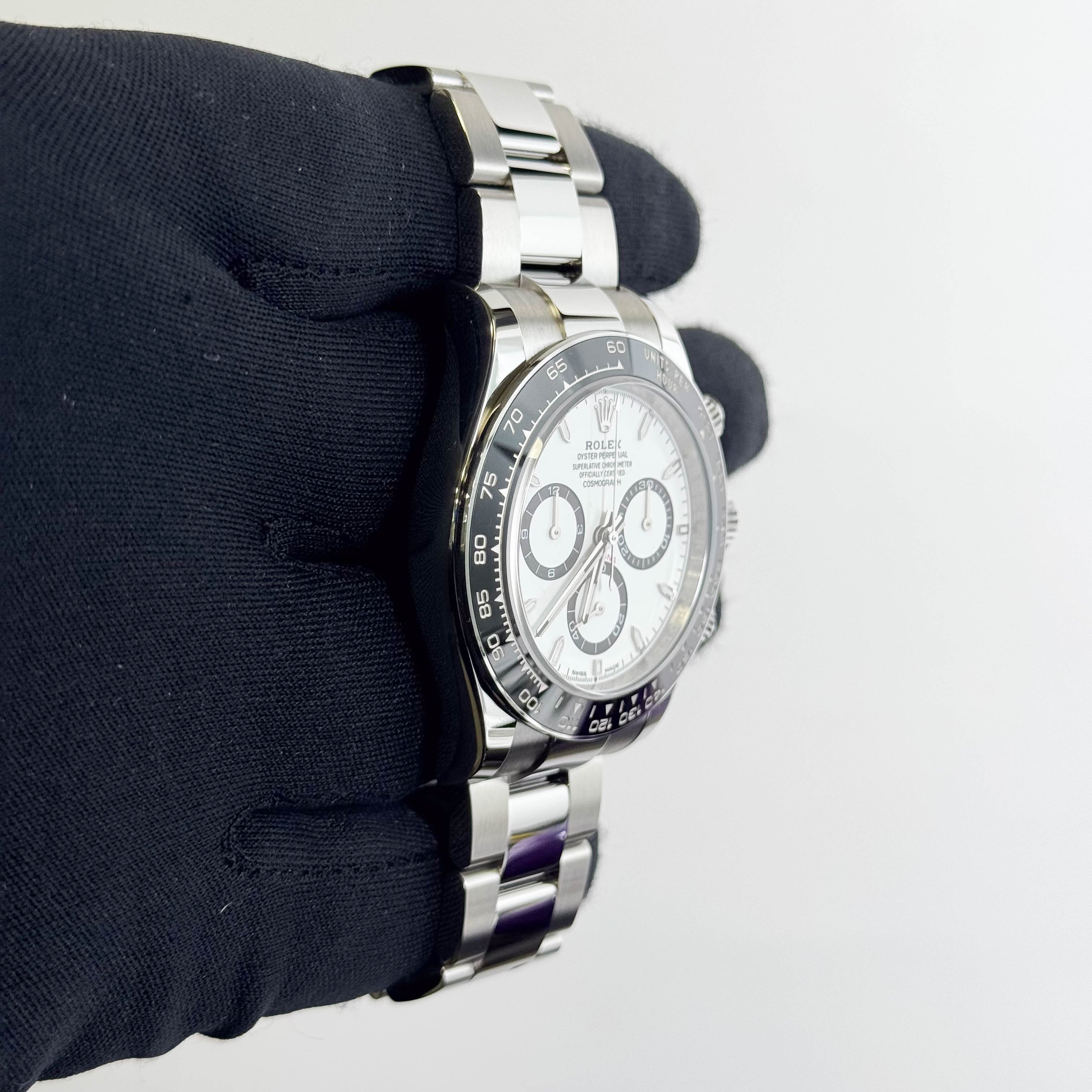 Rolex Daytona 40mm White Dial Watch Ref# 126500LN - Happy Jewelers Fine Jewelry Lifetime Warranty