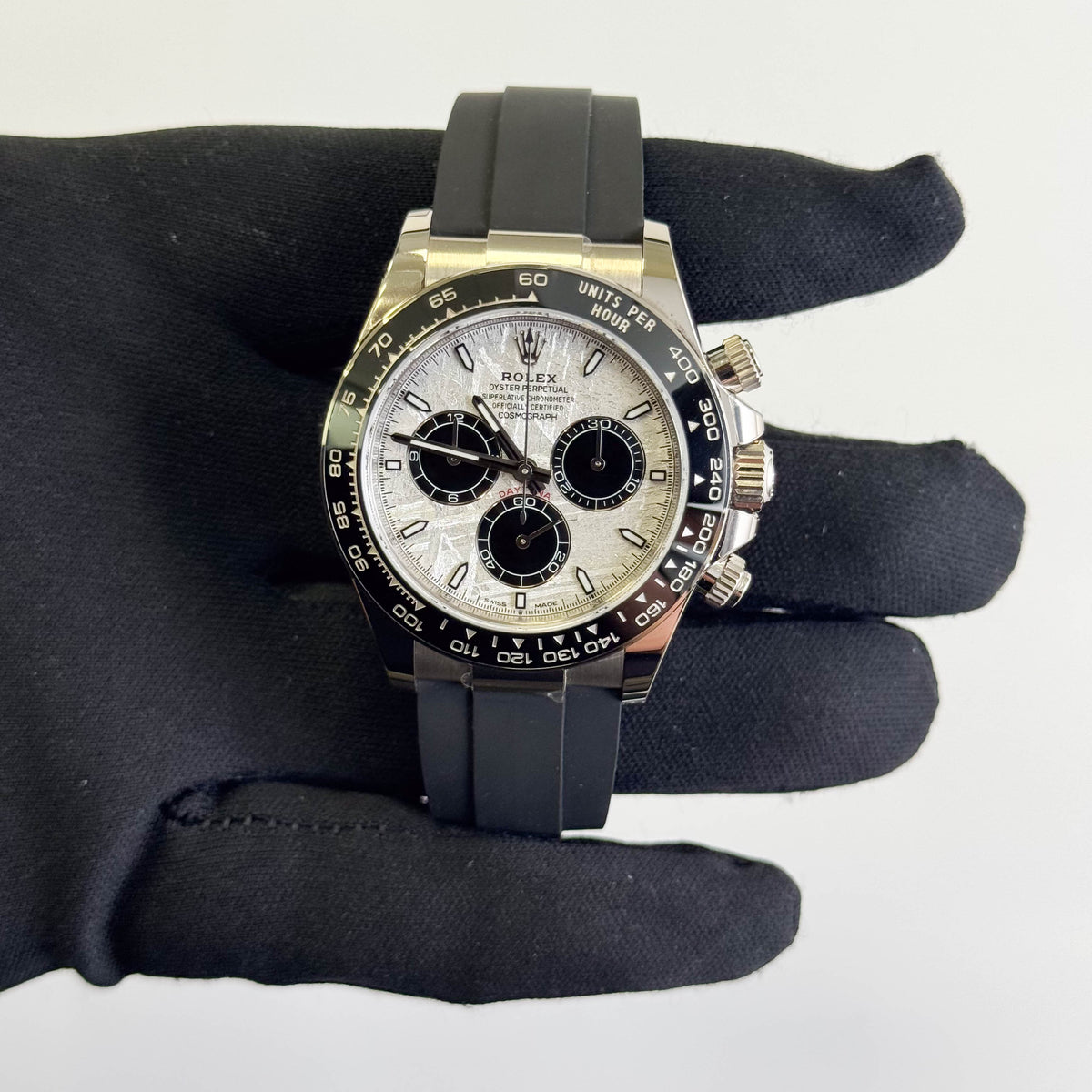 Rolex Daytona 40mm Meteorite Dial Watch Ref# 126519LN