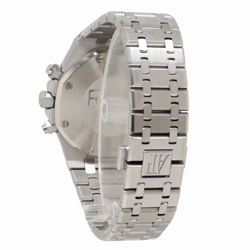 Audemars Piguet Men's Royal Oak Stainless Steel 41mm Black "Grande Tapisserie" Dial Watch Reference# 26331ST.OO.1220ST.02 - Happy Jewelers Fine Jewelry Lifetime Warranty