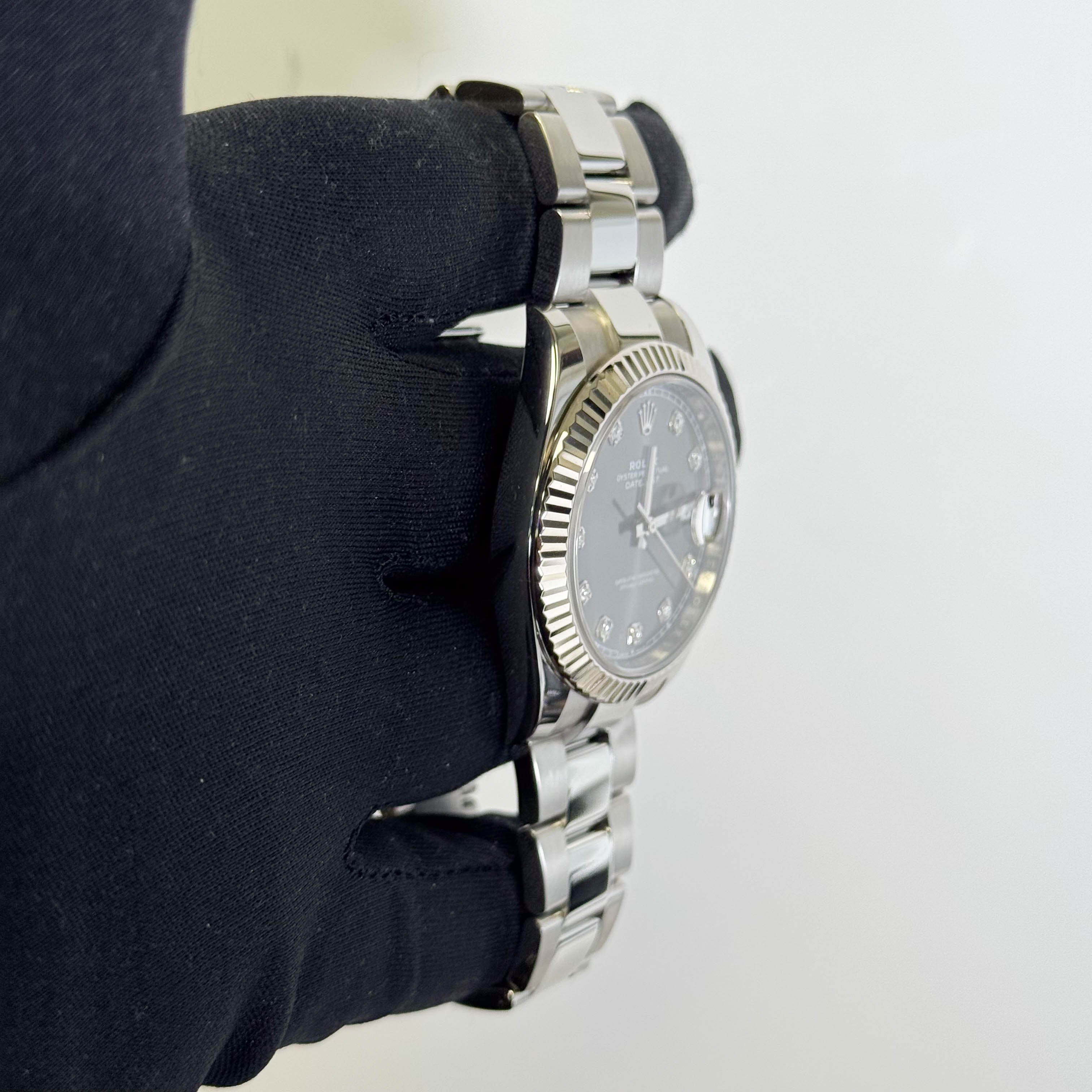 Rolex Datejust 41mm Rhodium Dial Watch Ref# 126334 - Happy Jewelers Fine Jewelry Lifetime Warranty
