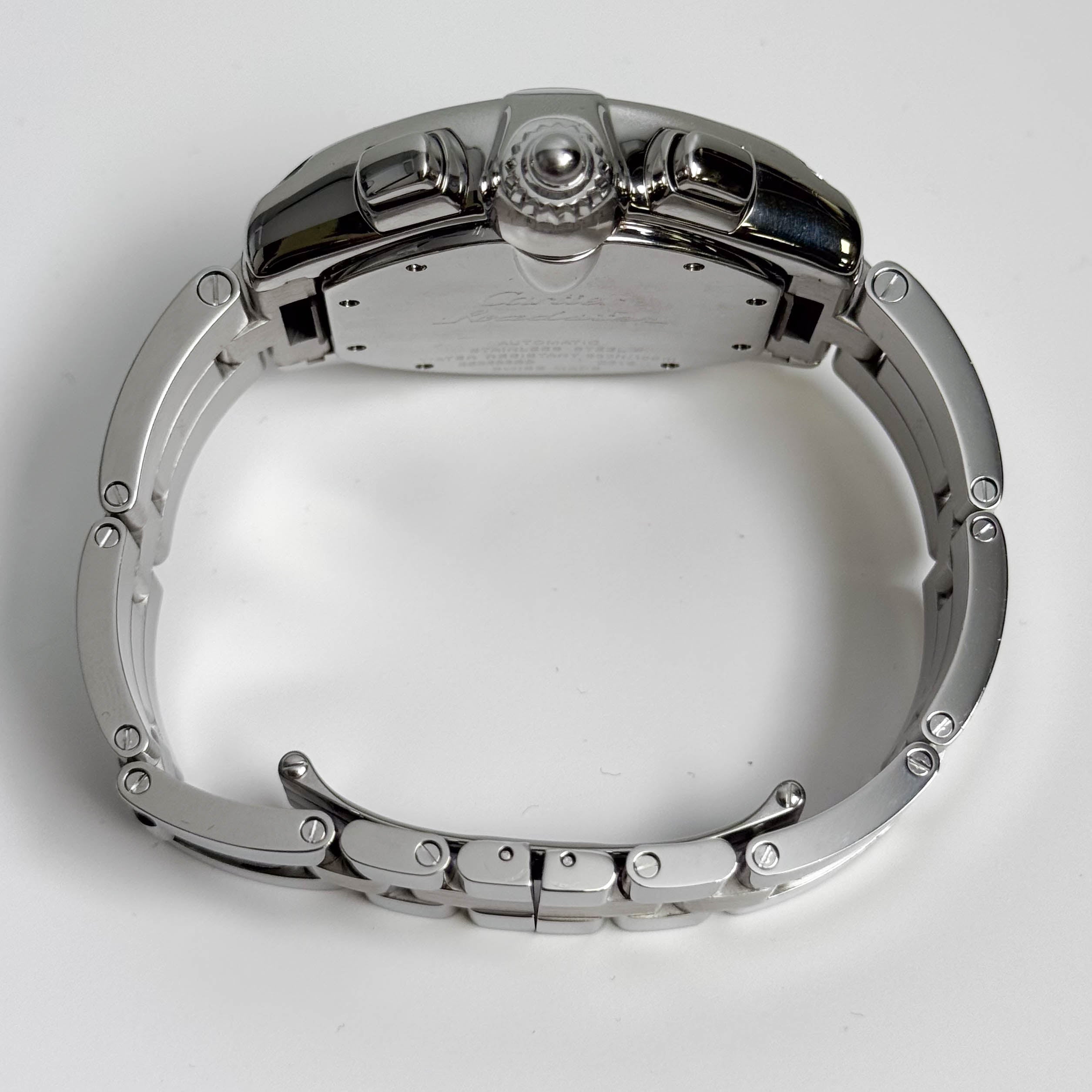 Cartier Roadster 48mm Silver Dial Watch Ref# W62019X6 - Happy Jewelers Fine Jewelry Lifetime Warranty