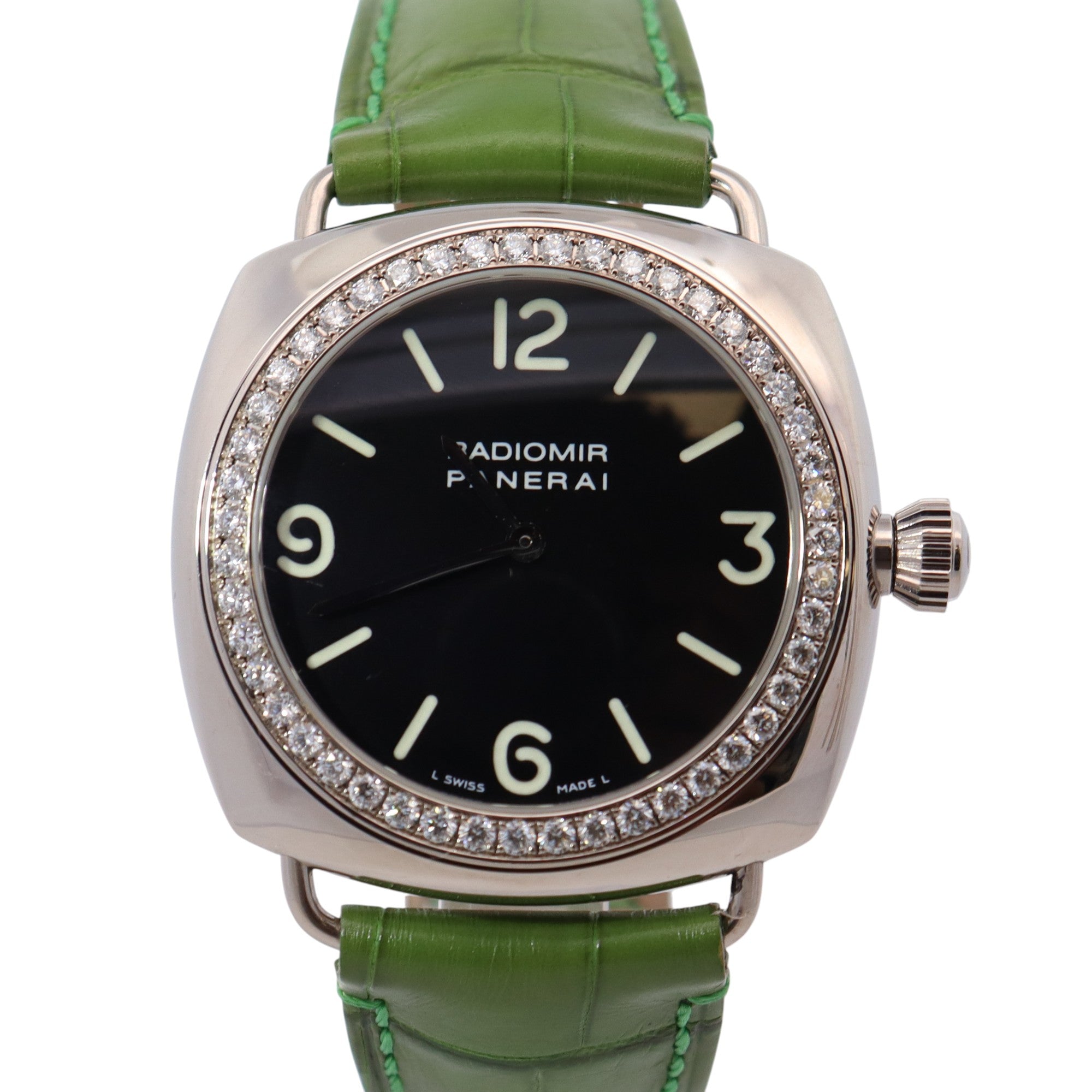 Panerai Radiomir 40mm Black Dial Watch Ref# PAM00068 - Happy Jewelers Fine Jewelry Lifetime Warranty