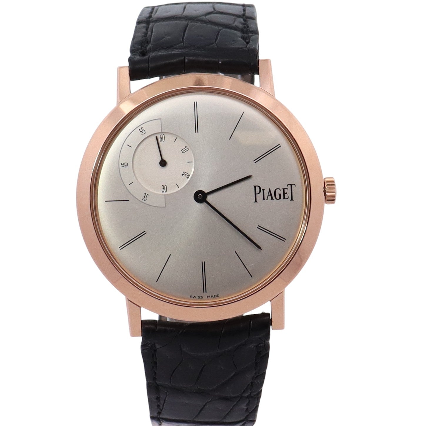 Piaget Altiplano 40mm Silver Dial Watch Ref# G0A34113 - Happy Jewelers Fine Jewelry Lifetime Warranty