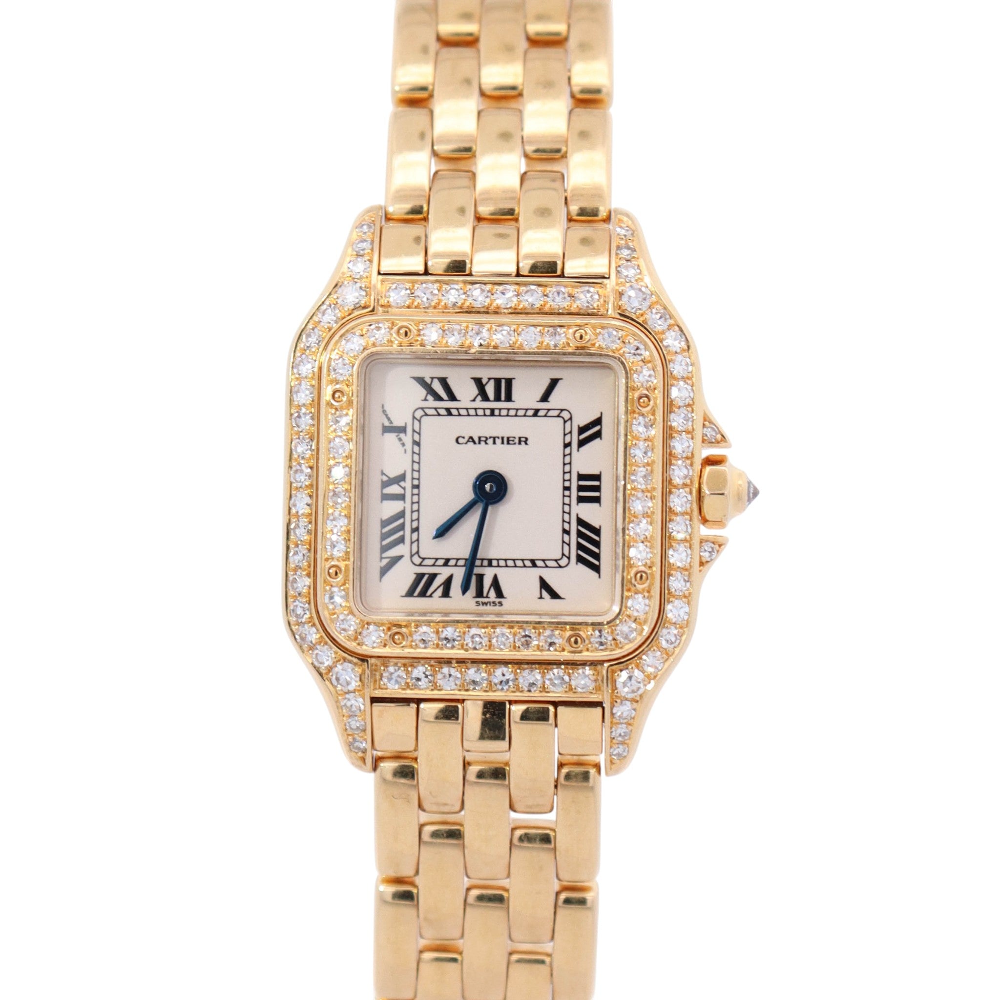Cartier Panthere 22 x 30mm Ivory Dial Watch Ref# W25022B9 - Happy Jewelers Fine Jewelry Lifetime Warranty