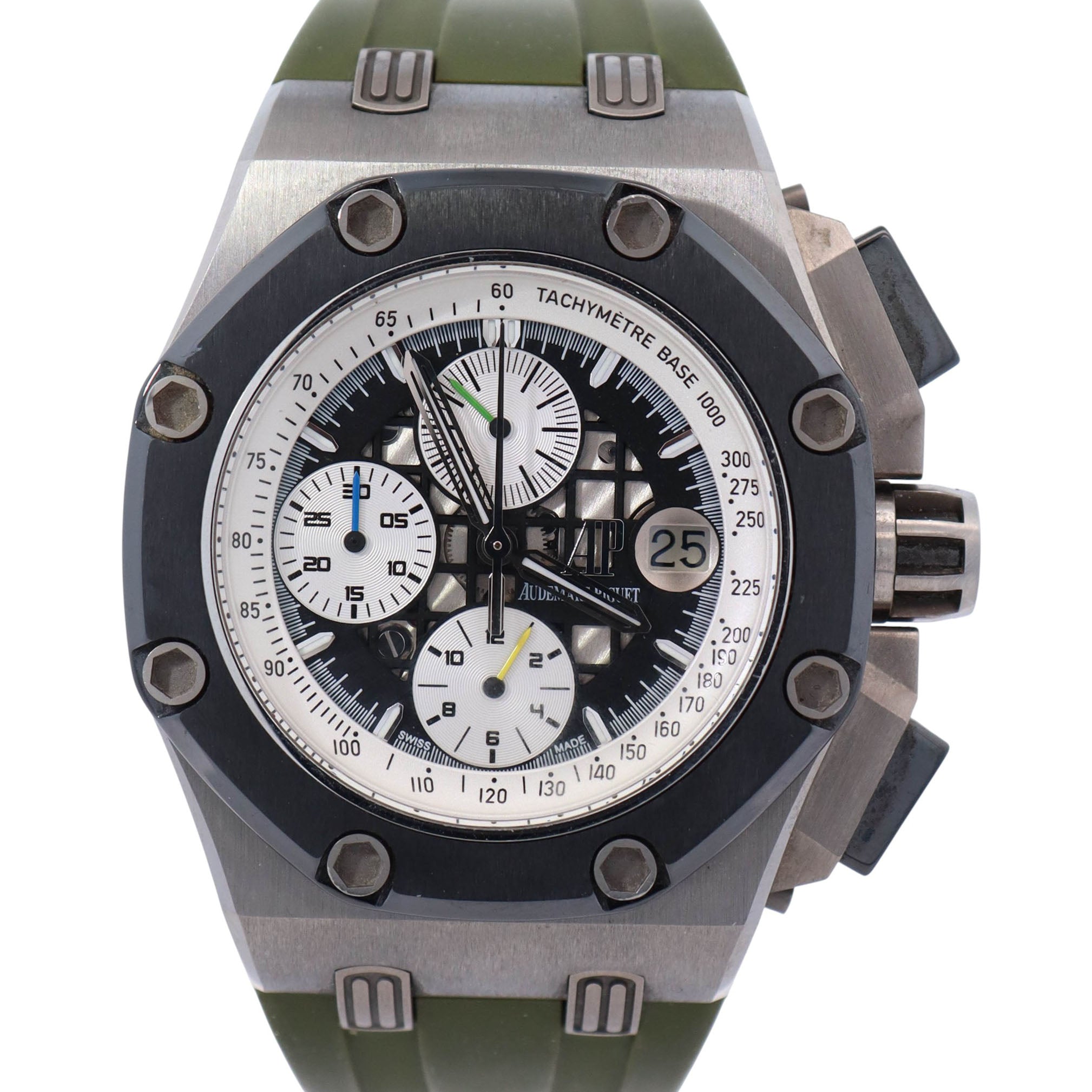 Audemars Piguet Royal Oak 44mm Openwork Dial Watch Ref# 26078IO.OO.D001VS.01 - Happy Jewelers Fine Jewelry Lifetime Warranty