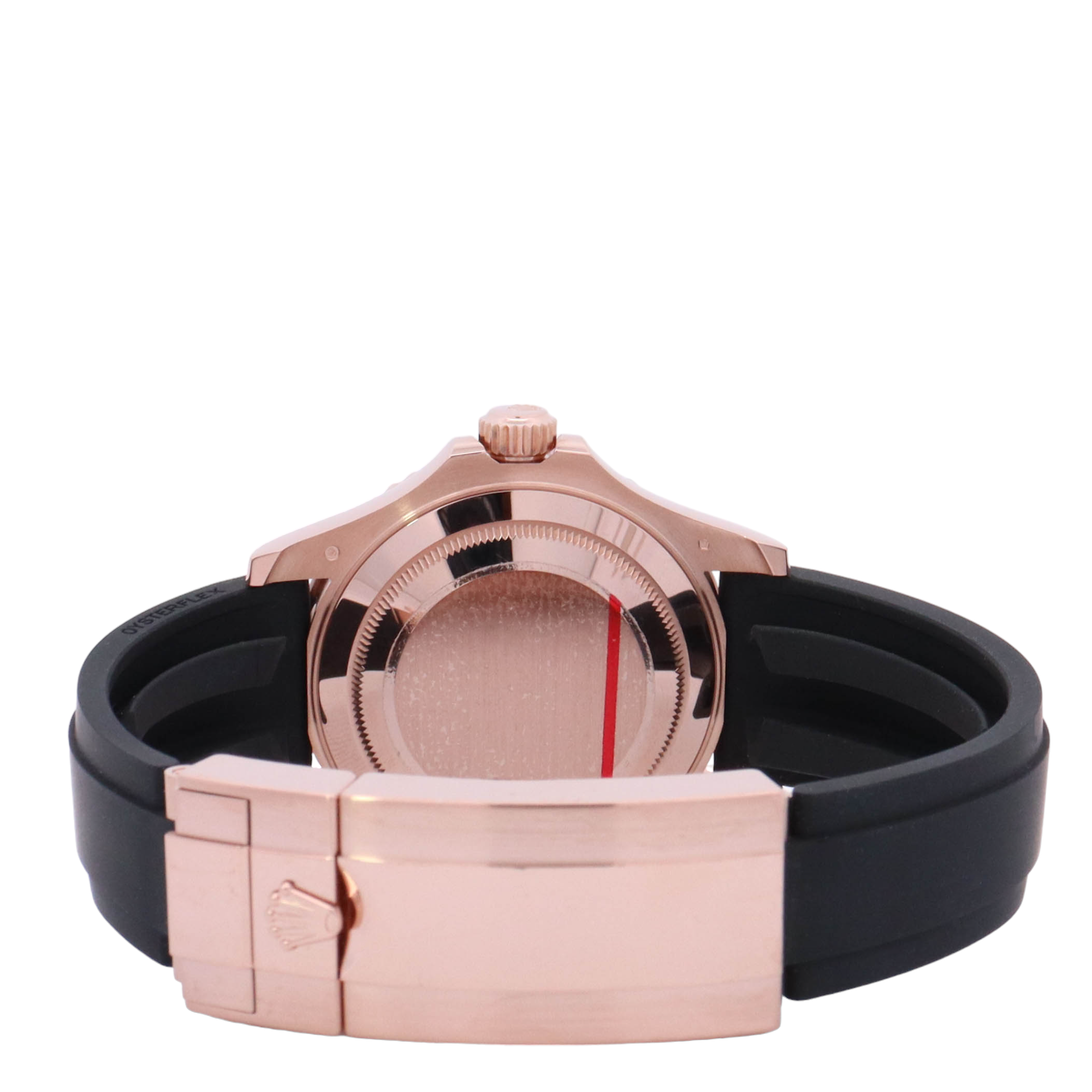 Rolex Yachtmaster 40mm Everose Gold Black Dot Dial Watch Refence# 126655 - Happy Jewelers Fine Jewelry Lifetime Warranty