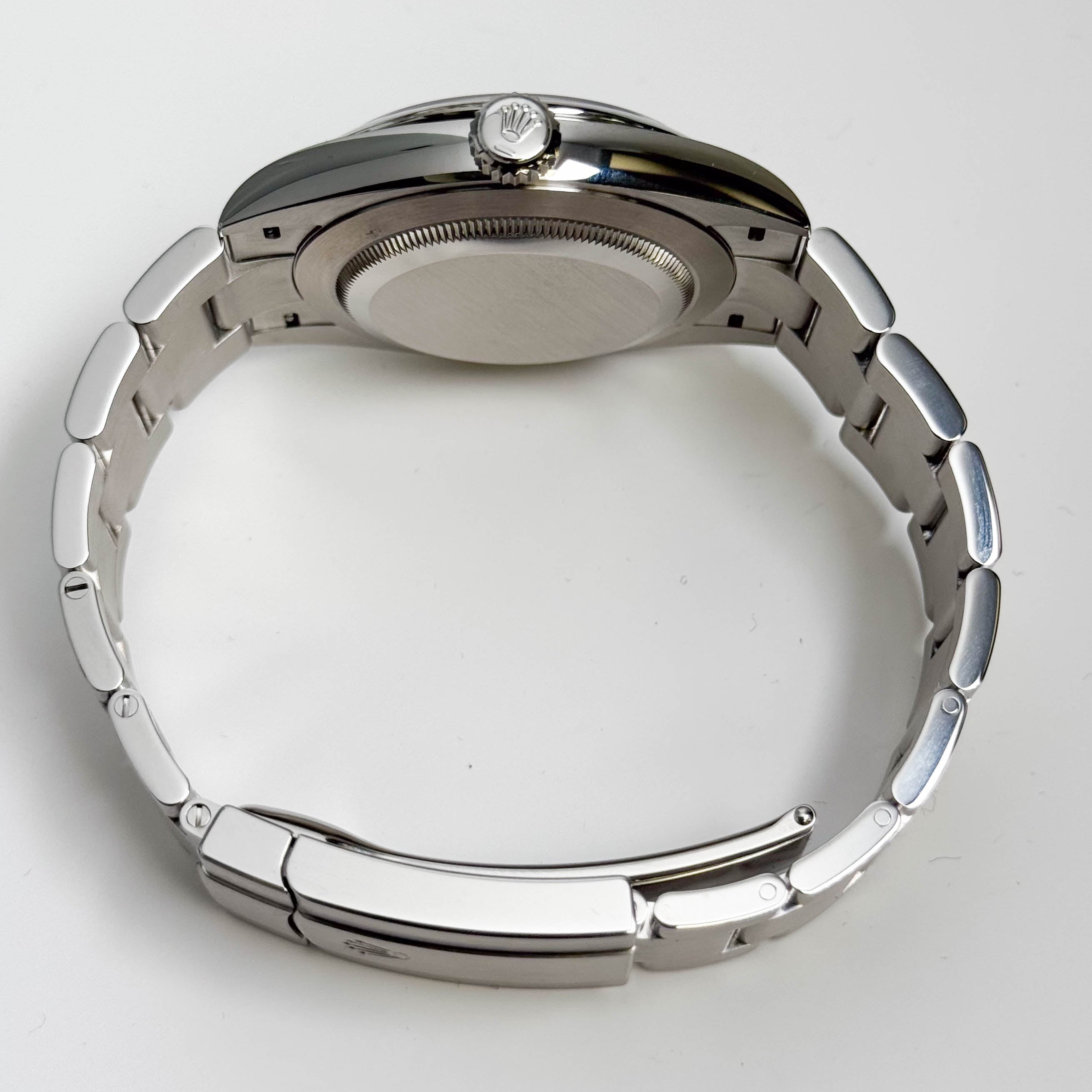 Rolex Oyster Perpetual 41mm Green Dial Watch Ref# 134300 - Happy Jewelers Fine Jewelry Lifetime Warranty