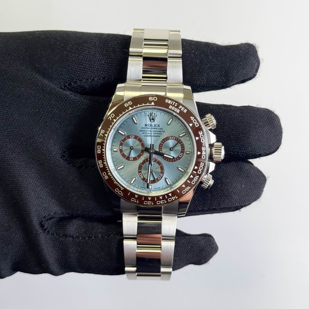 Rolex Daytona 40mm Ice Blue Dial Watch Ref# 126506