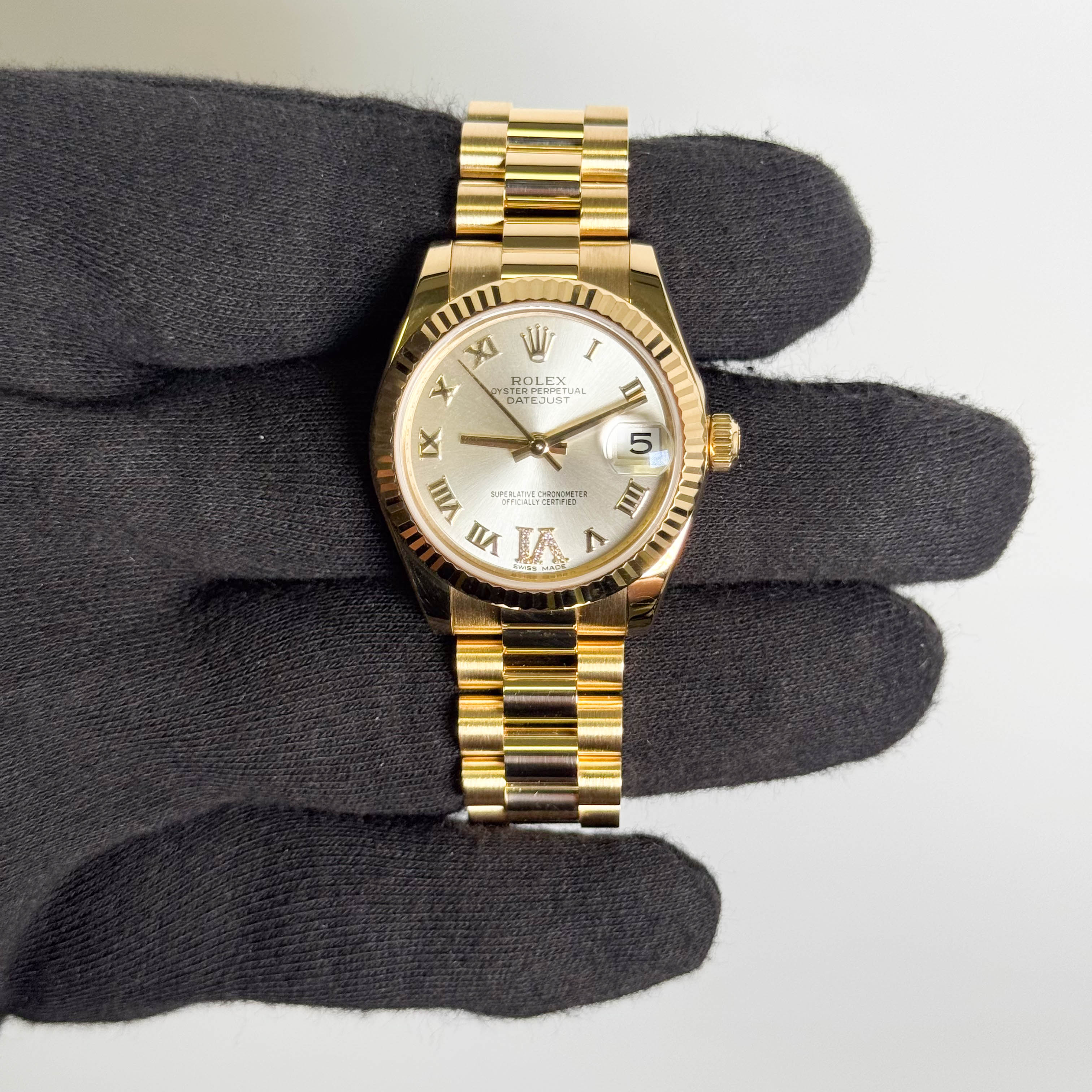 Rolex Datejust 31mm Silver Dial watch Ref# 178278