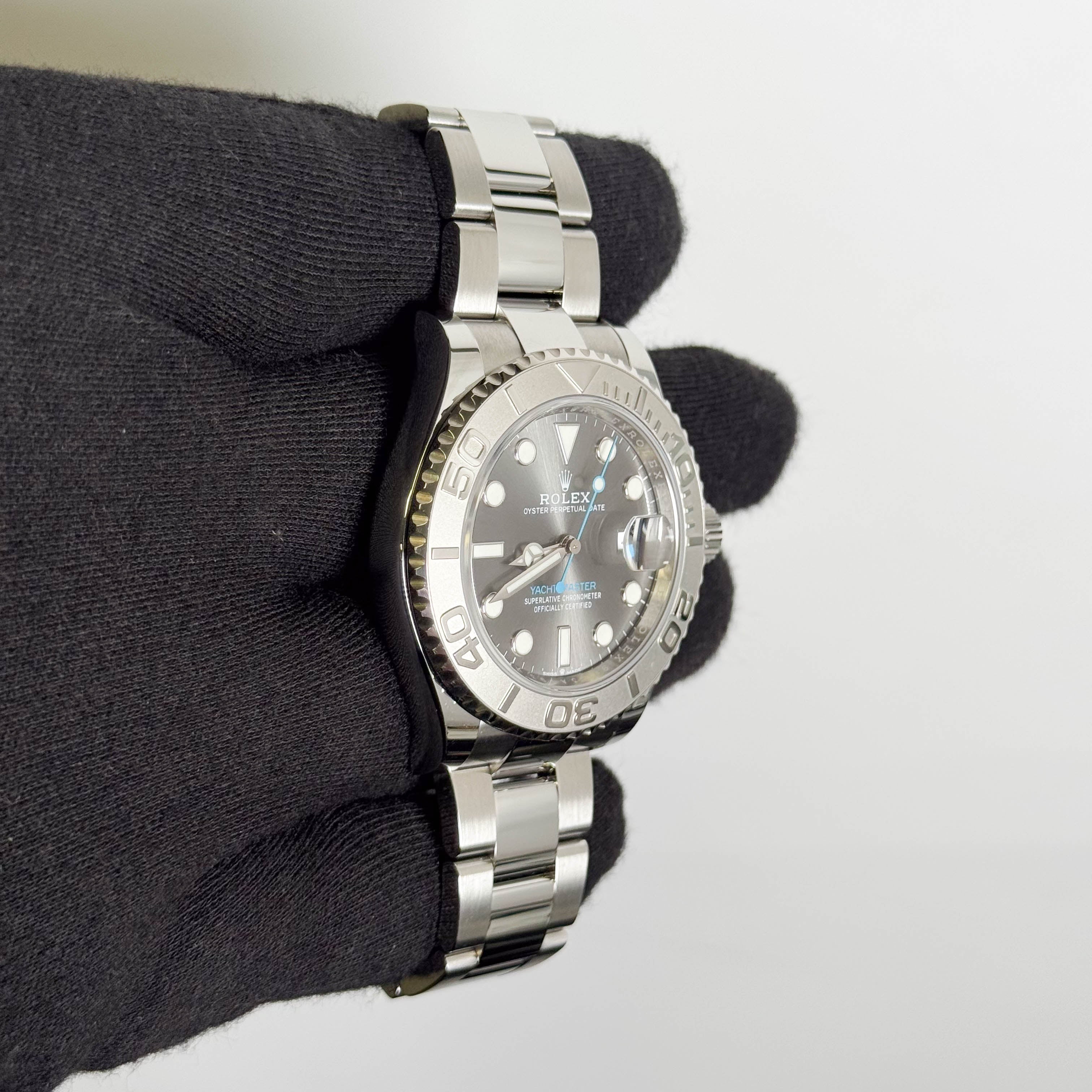 Rolex Yacht-Master 40mm Rhodium Dial Watch Ref# 126622