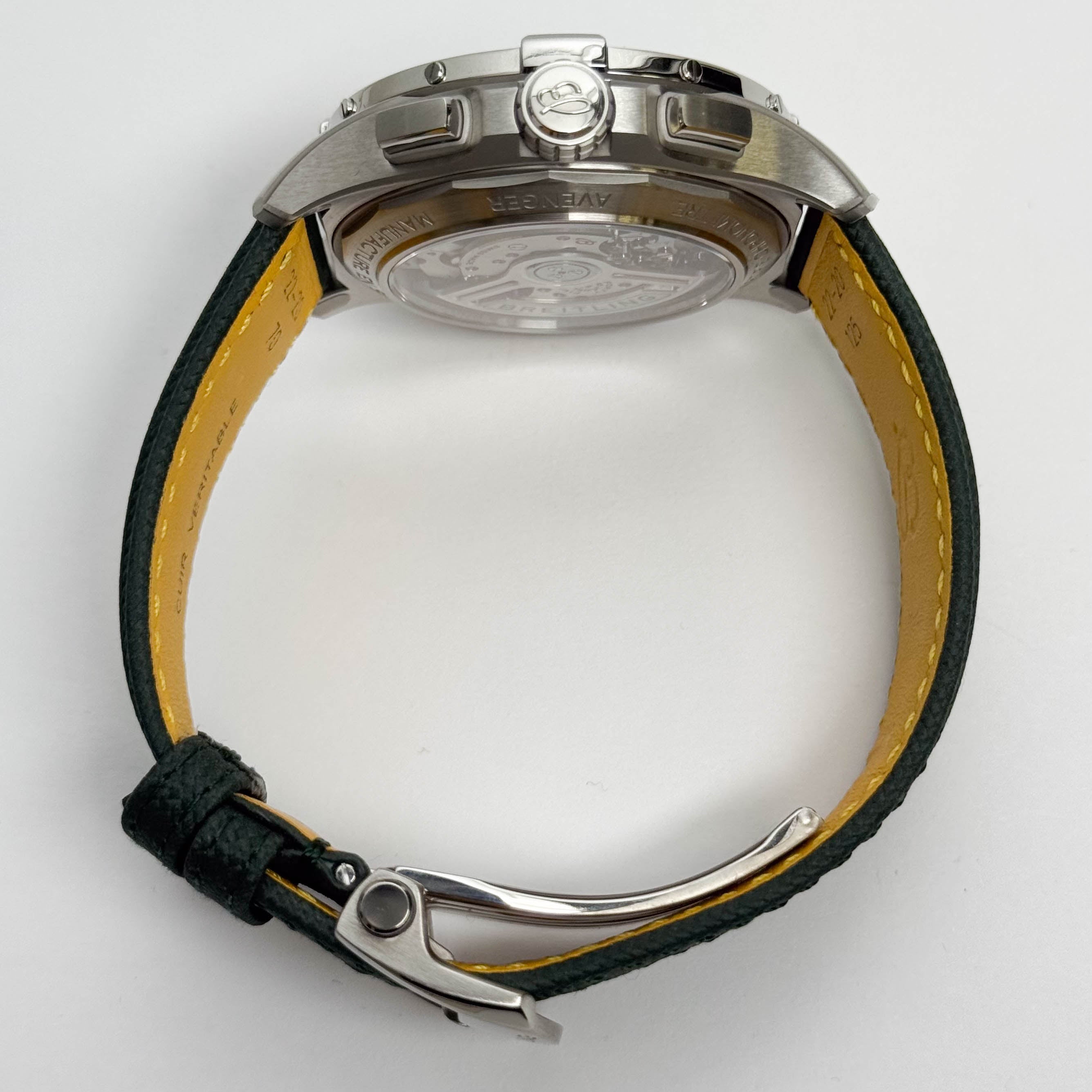 Breitling Avenger 42mm Green Dial Watch Ref# AB0146