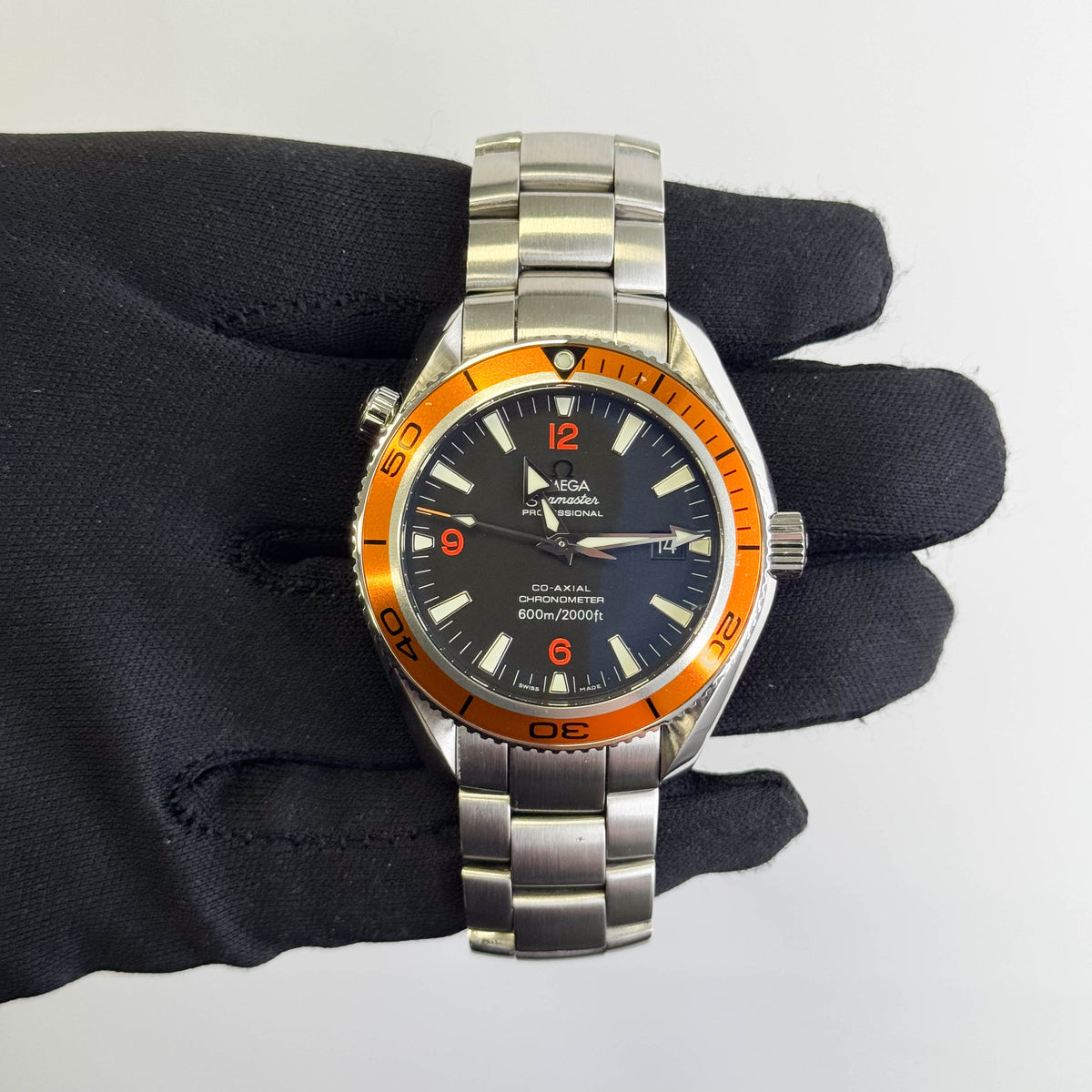 Omega Seamaster Planet Ocean 600M 42mm Black Dial Watch Ref# 2209.50.00