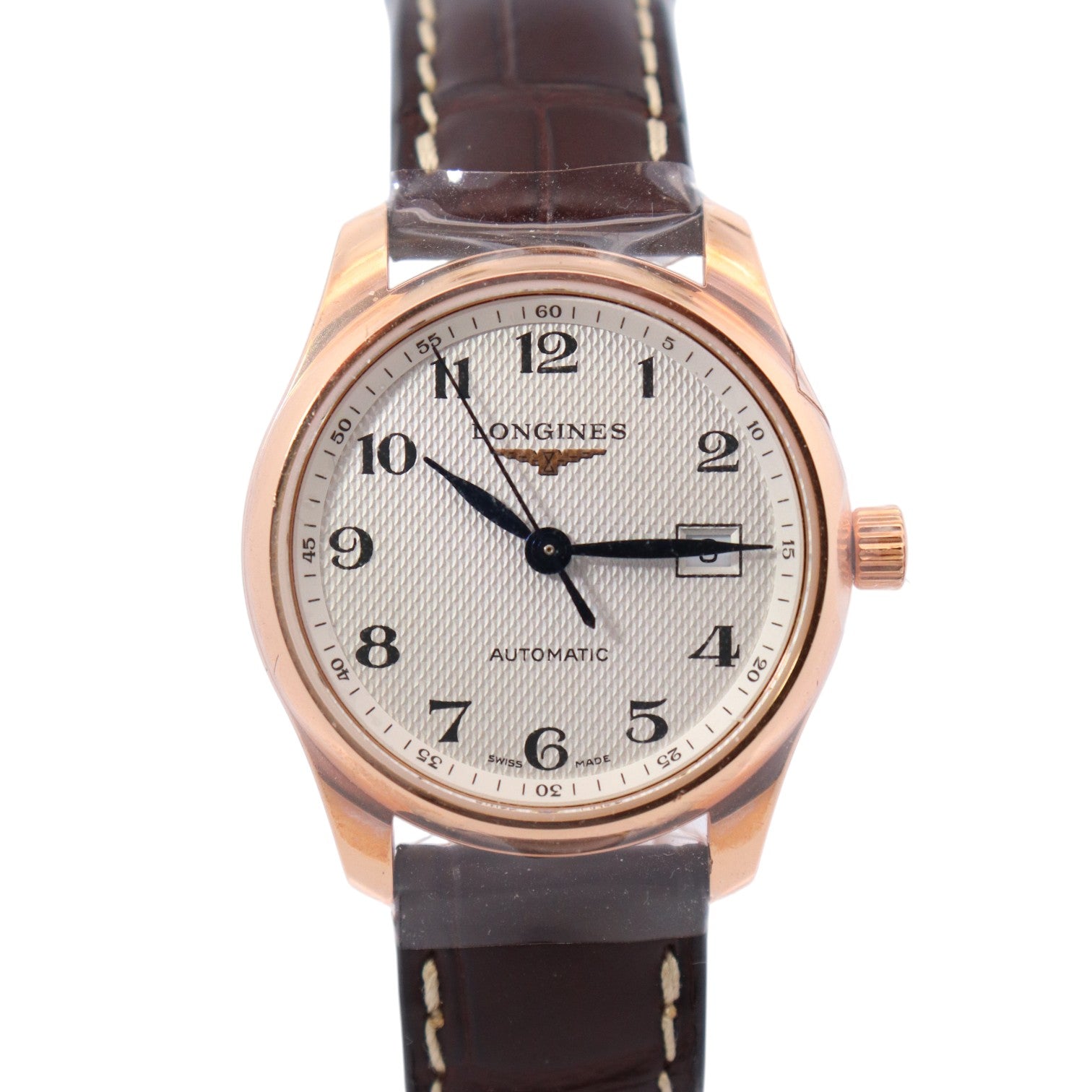 Longines Master Collection 29mm Silver Dial Watch Ref#L2.257.8.78.3 - Happy Jewelers Fine Jewelry Lifetime Warranty