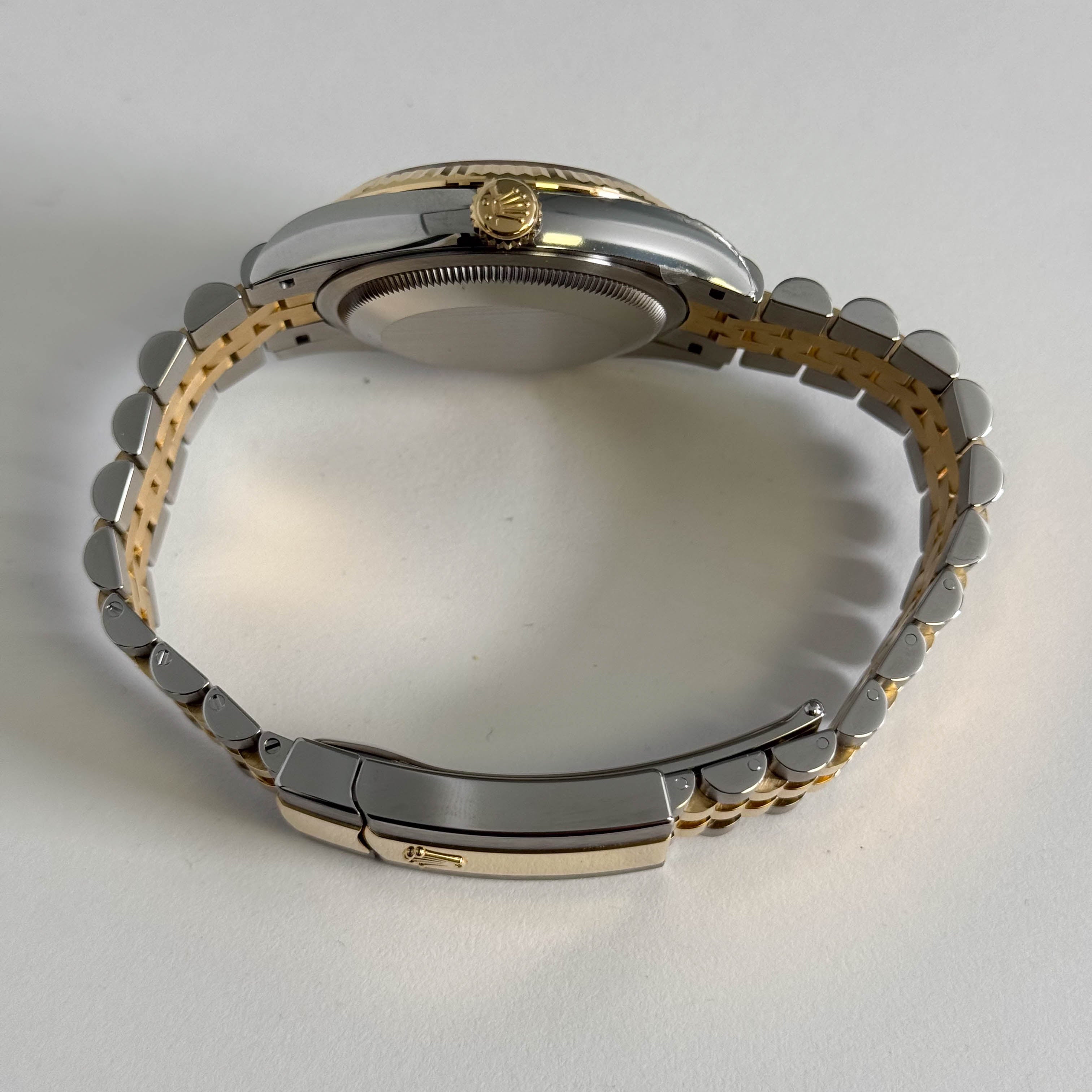 Rolex Datejust 36mm Champagne Diamond Dial Ref# 126233