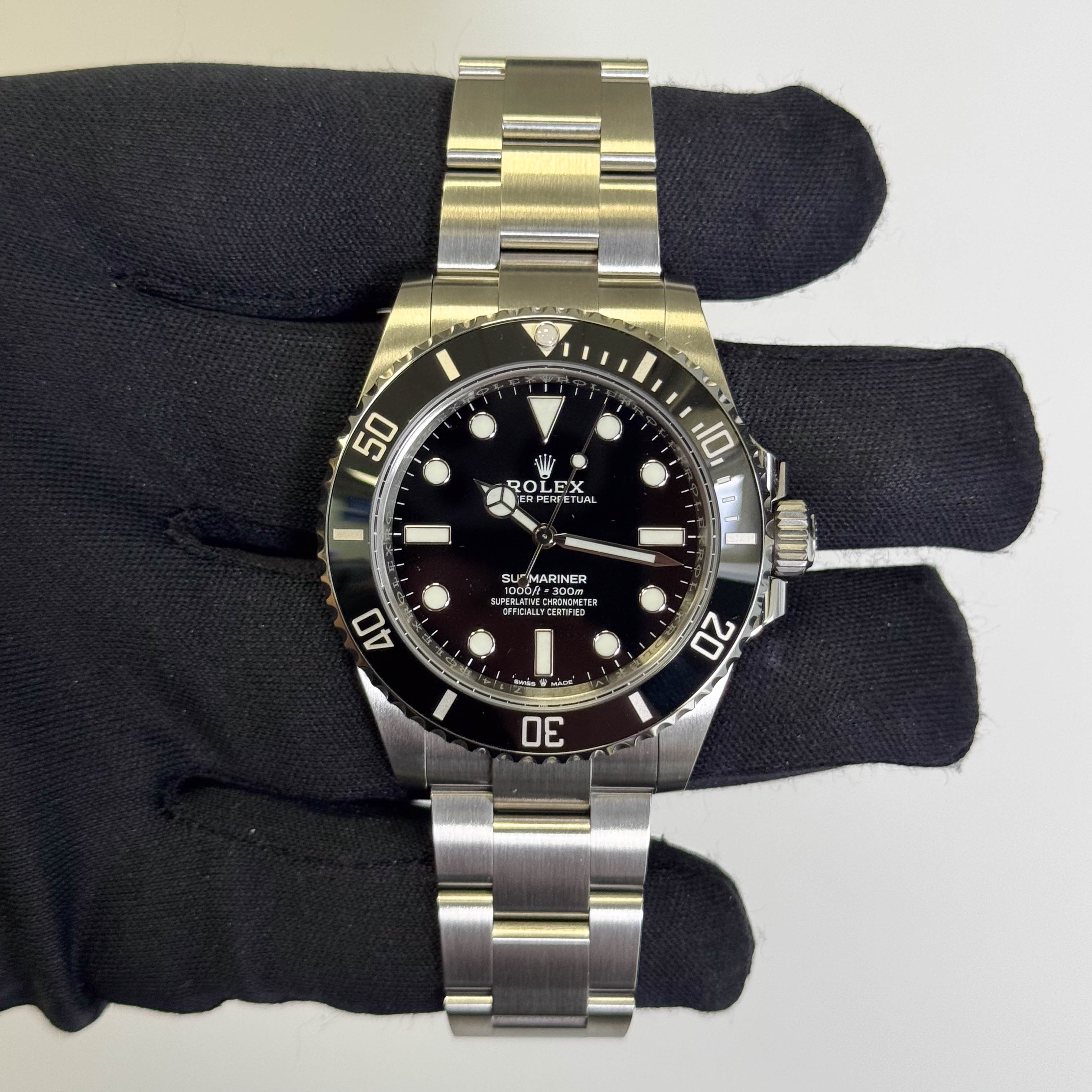 Rolex Submariner 41mm Black Dial Watch Ref# 124060
