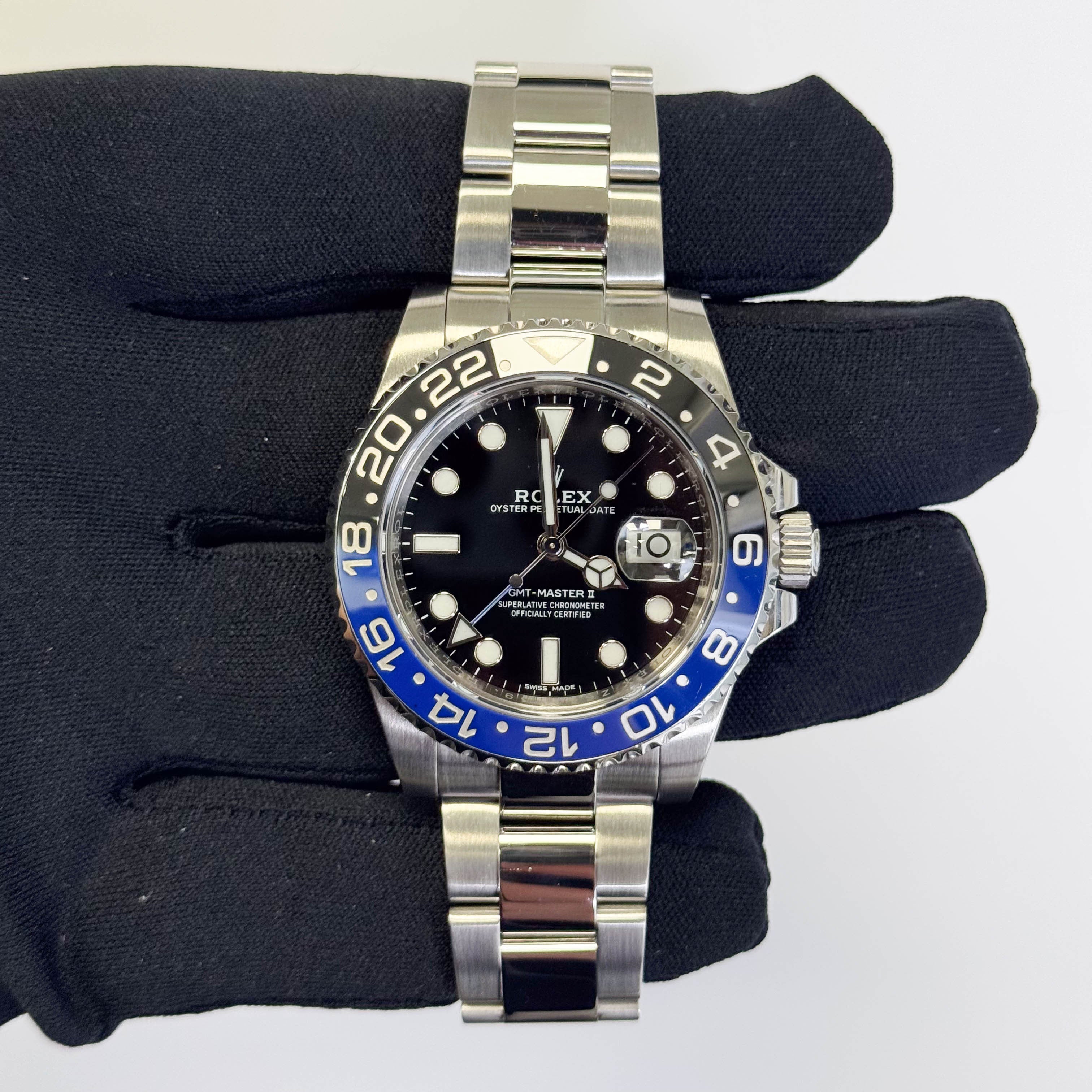 Rolex GMT-Master II Black Dial Watch Ref# 116710BLNR