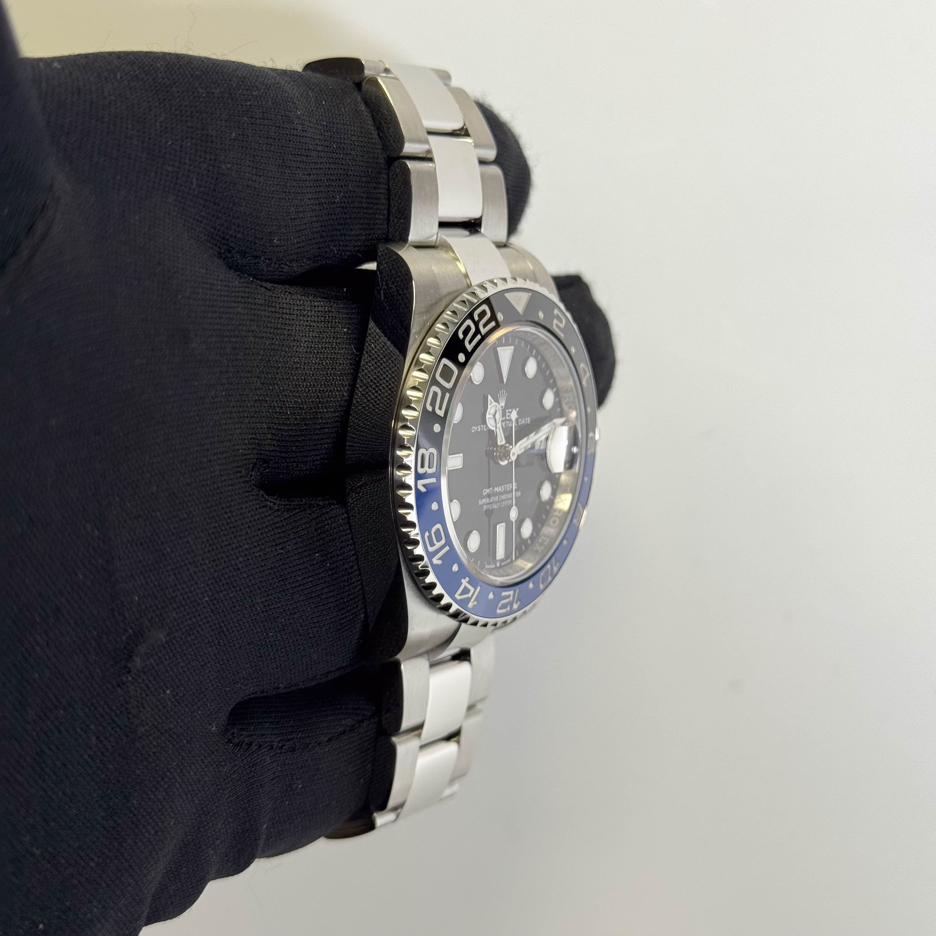 Rolex GMT-Master II 40mm Black Dial Watch Ref# 126710BLNR