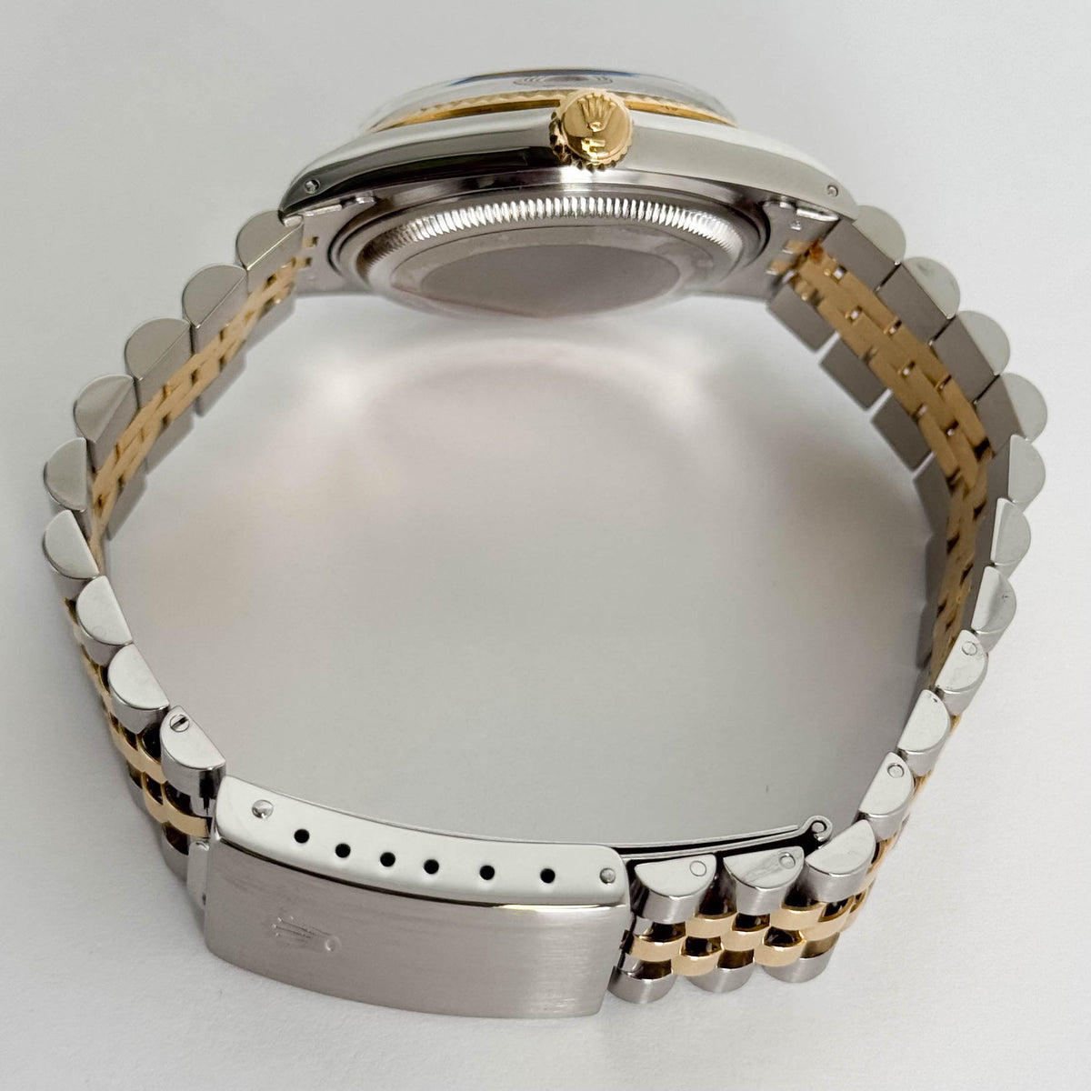 Rolex Datejust 36mm Silver Jubilee Diamond Dial Watch Ref# 16233