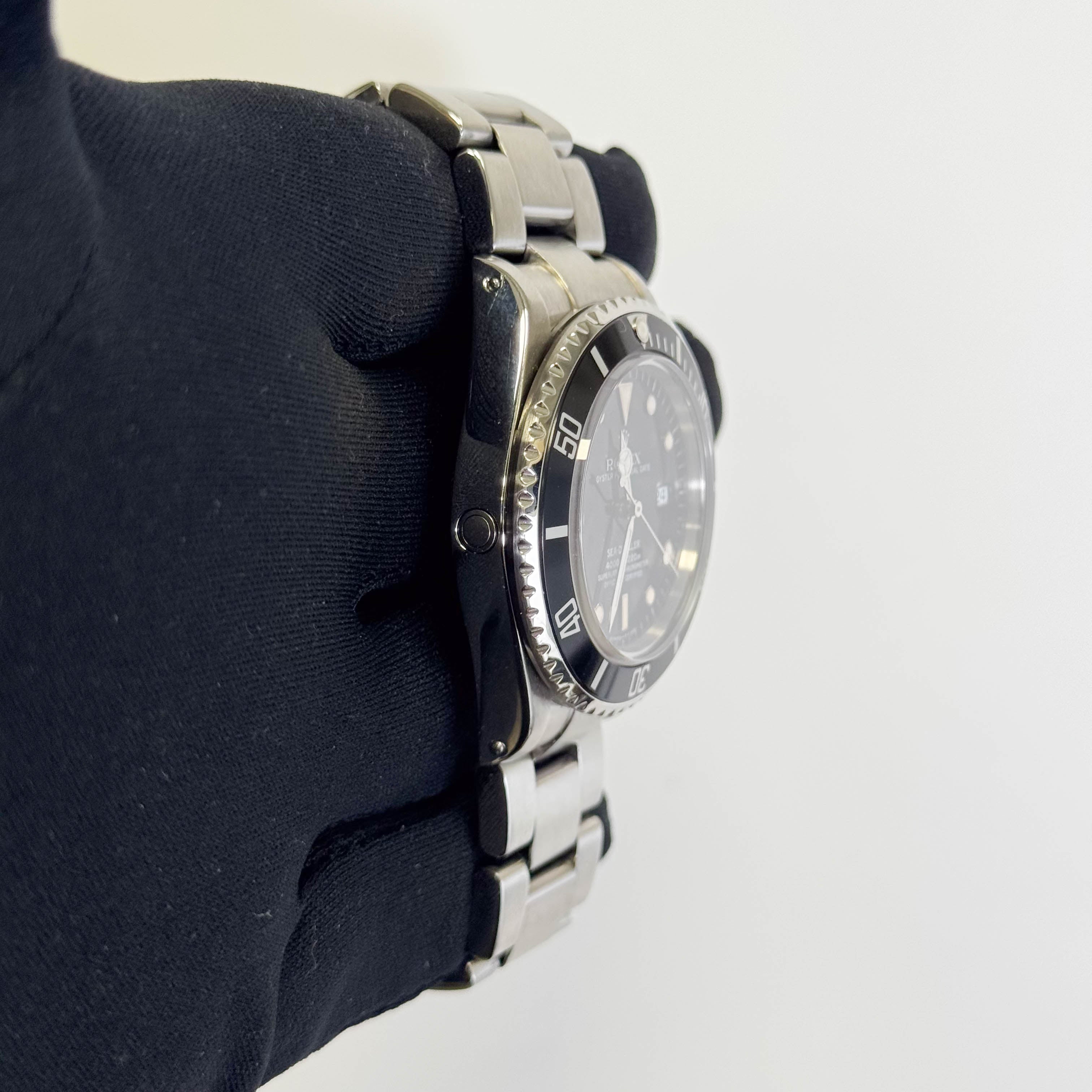 Rolex Sea-Dweller 40mm Black Dial Watch Ref# 16600