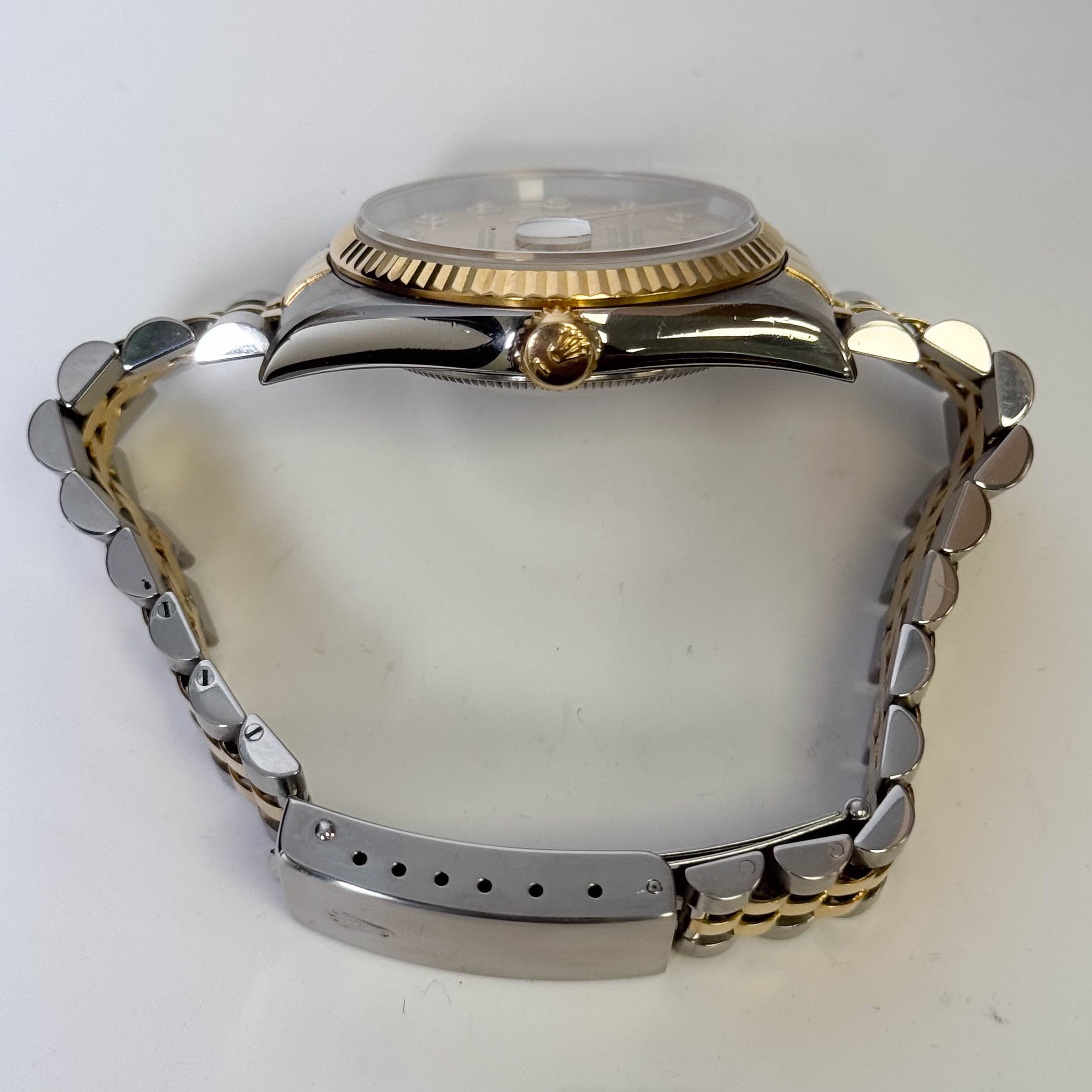 Rolex Datejust 36mm Champagne Dial Watch Ref# 16233 - Happy Jewelers Fine Jewelry Lifetime Warranty