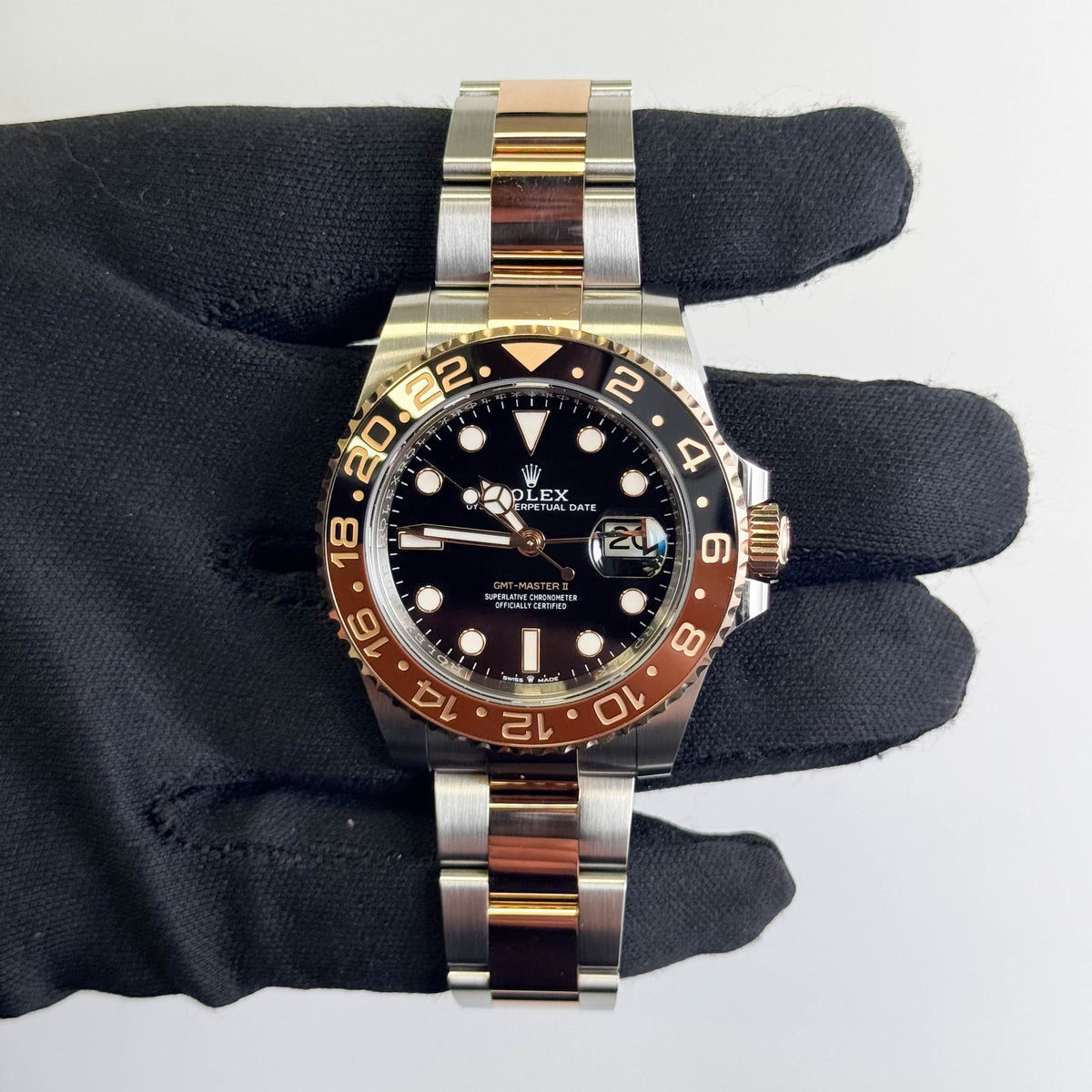 Rolex GMT Master II "Rootbeer" 40mm Black Dial Watch Ref# 126711CHNR - Happy Jewelers Fine Jewelry Lifetime Warranty