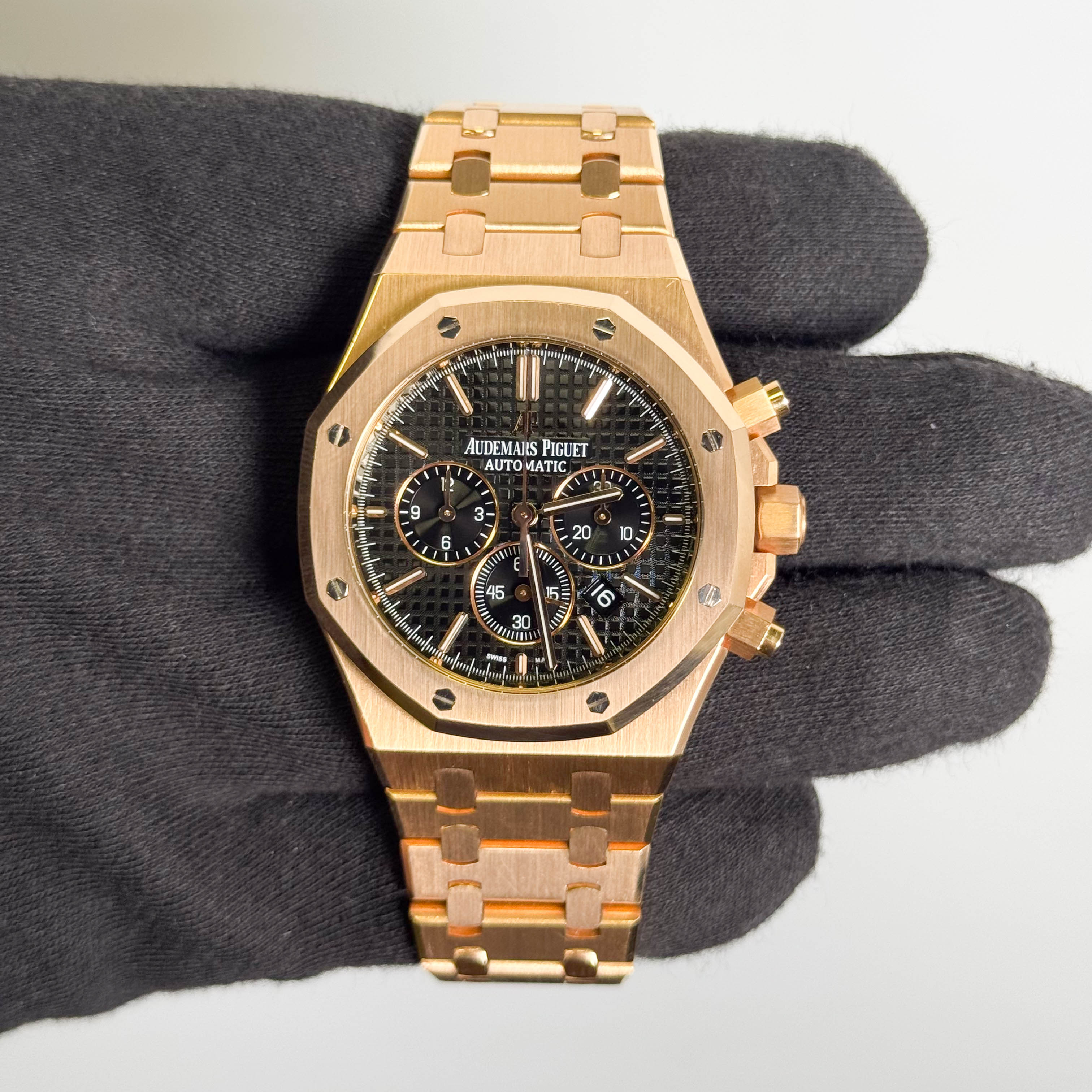 Audemars Piguet Royal Oak 41mm Black Dial Watch Ref# 26320OR.OO.1220OR.01