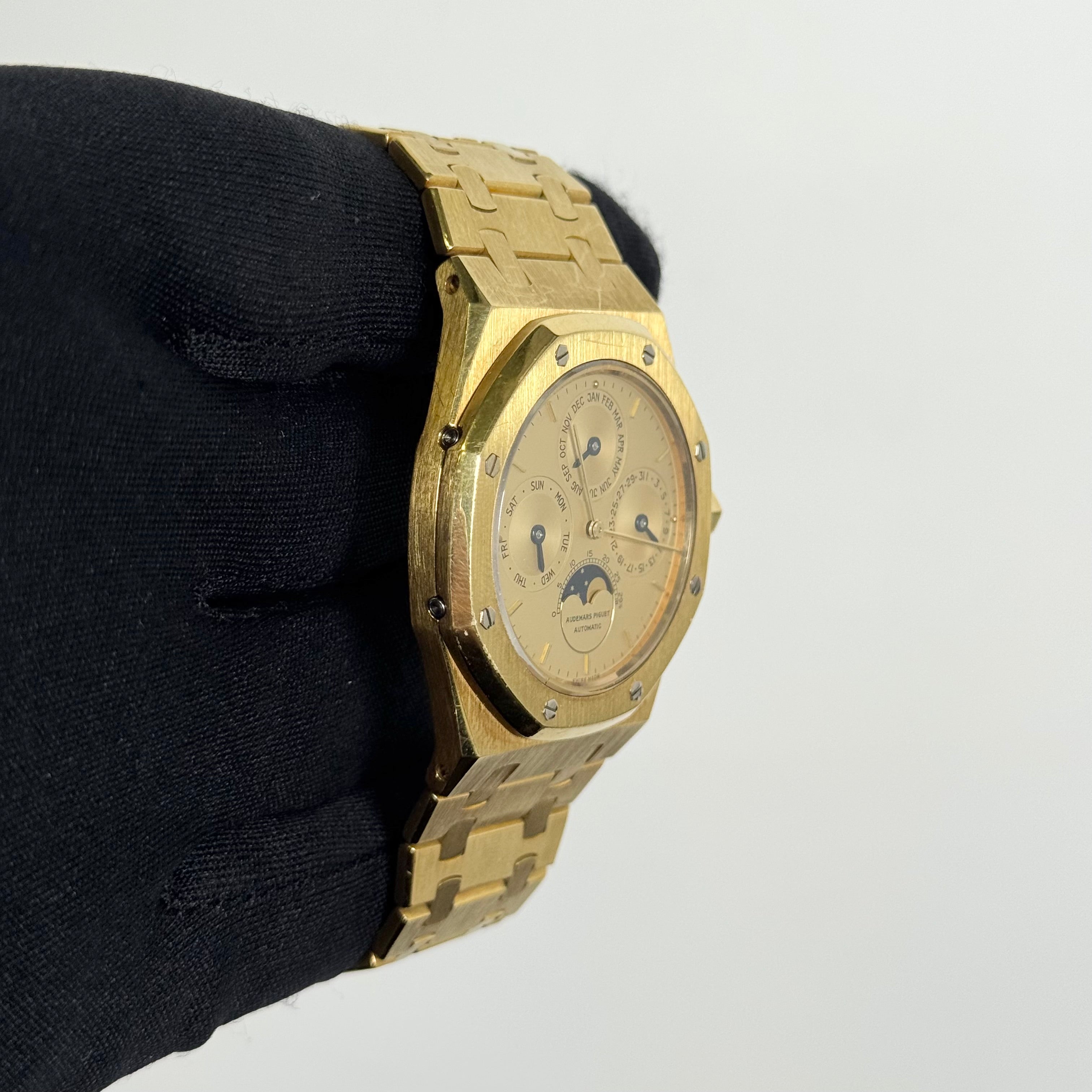 Audemars Piguet Royal Oak 39mm Champagne Dial Watch Ref# 25654BA.OO.0944BA.01 - Happy Jewelers Fine Jewelry Lifetime Warranty