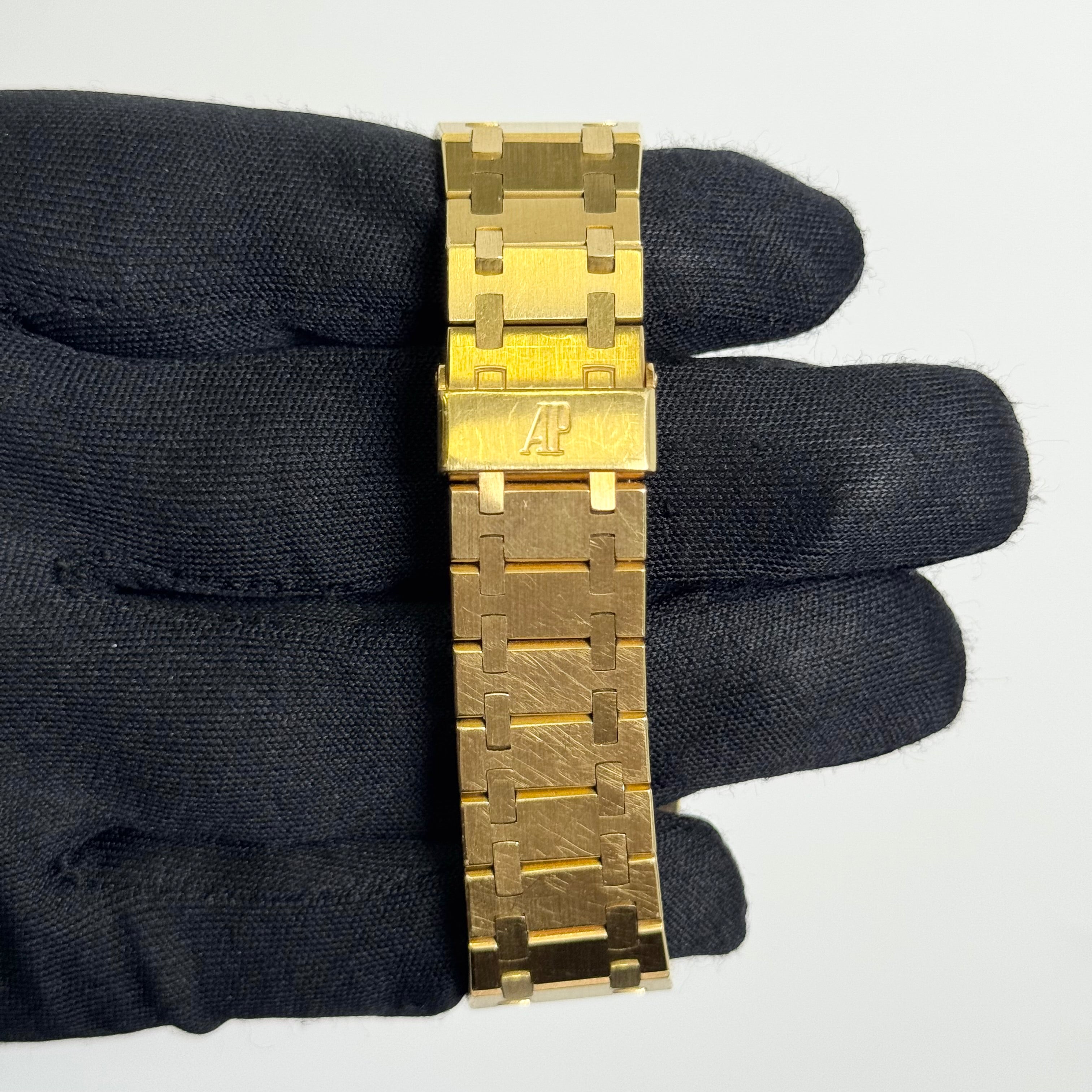 Audemars Piguet Royal Oak 39mm Champagne Dial Watch Ref# 25654BA.OO.0944BA.01 - Happy Jewelers Fine Jewelry Lifetime Warranty