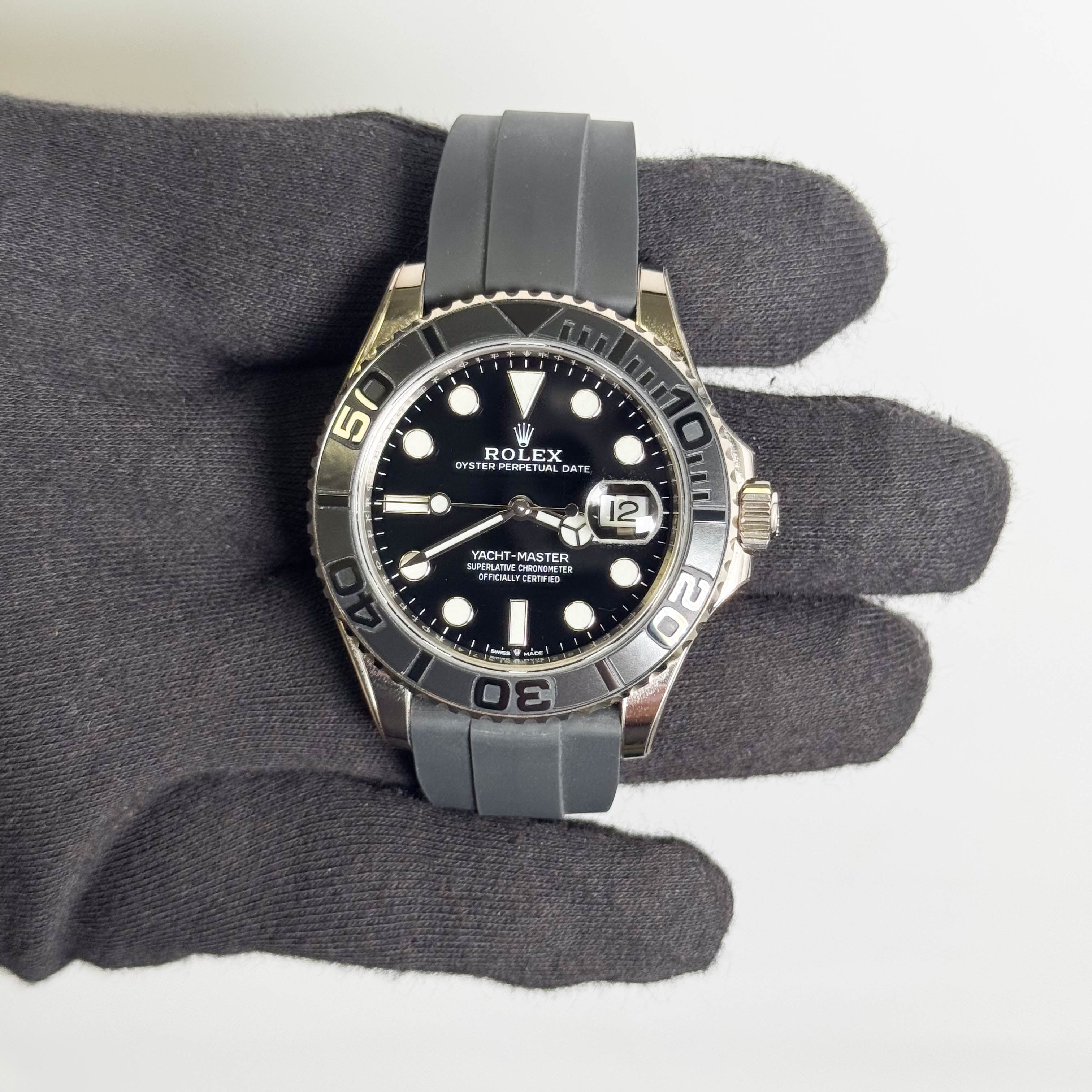 Rolex Yacht-Master 42mm Black Dial Watch Ref# 226659