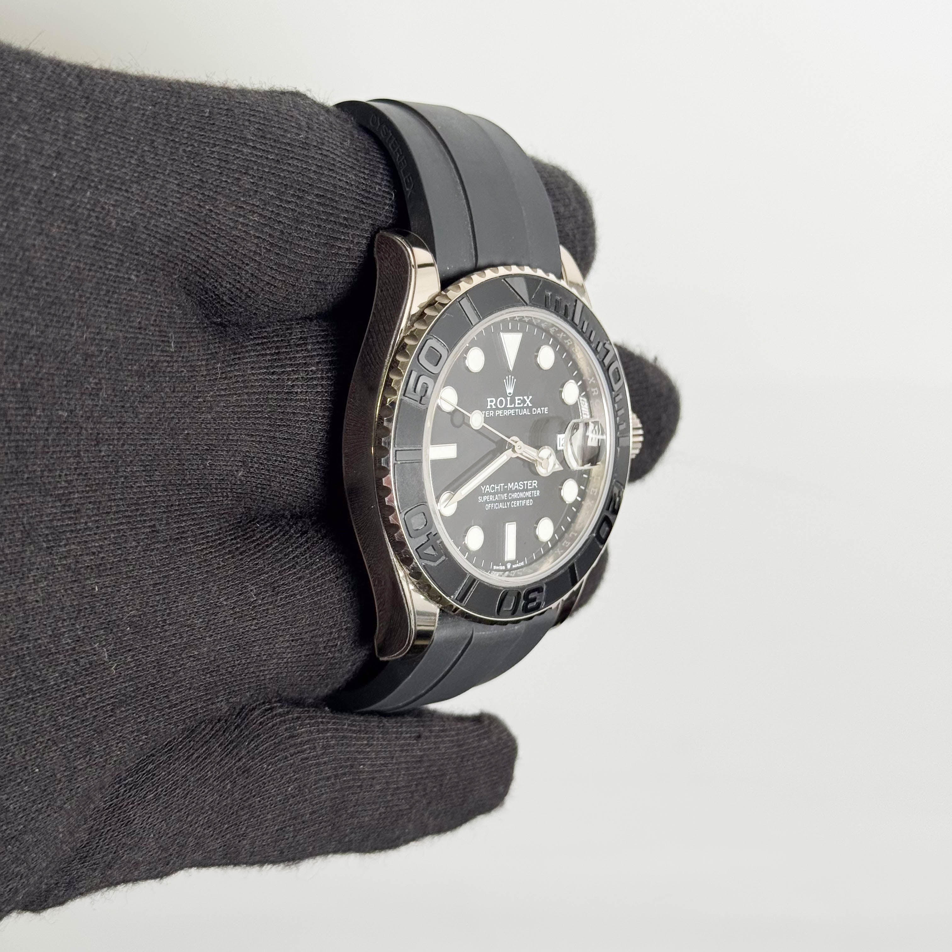 Rolex Yacht-Master 42mm Black Dial Watch Ref# 226659