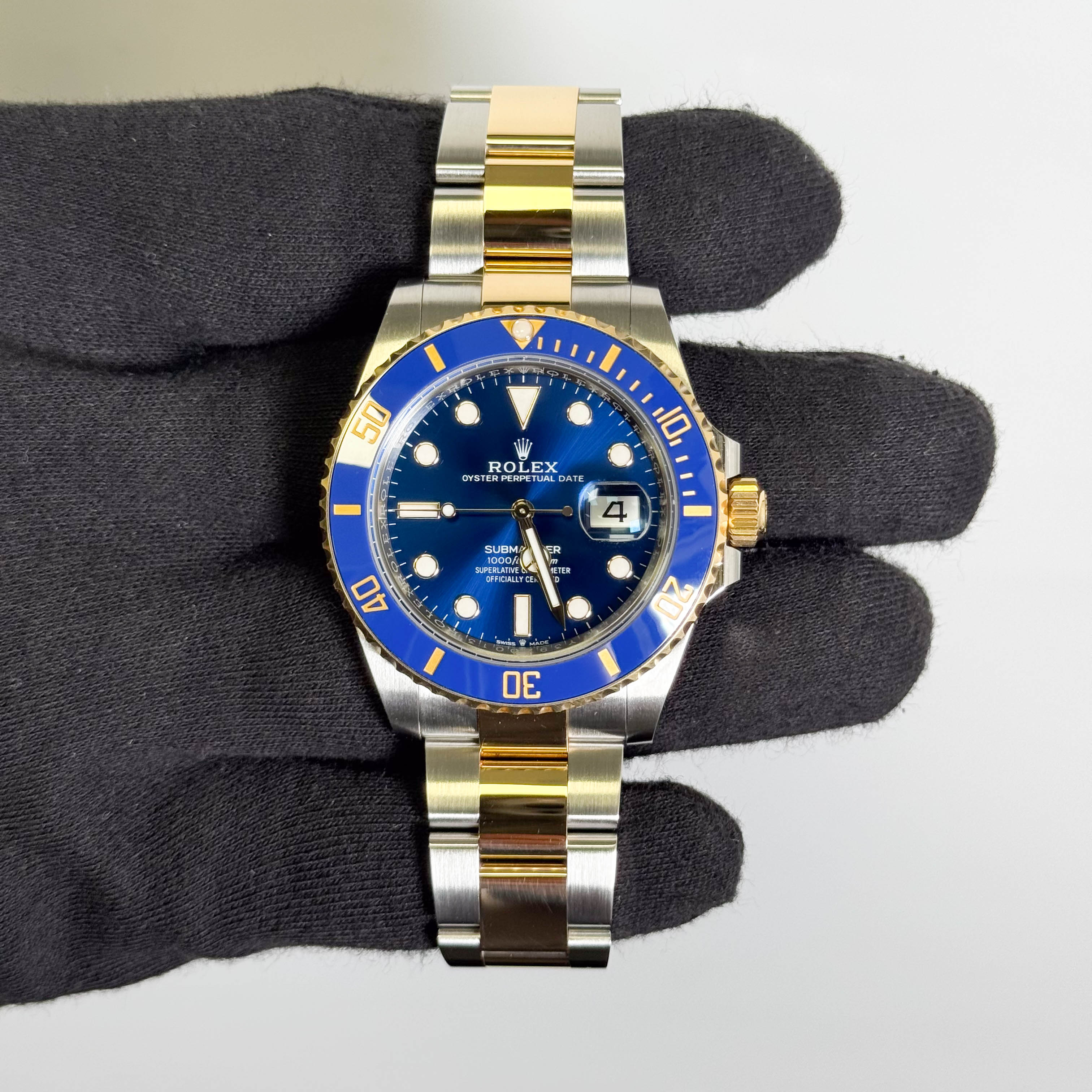 Rolex Submariner 40mm Blue Dial Watch Ref# 116613LB